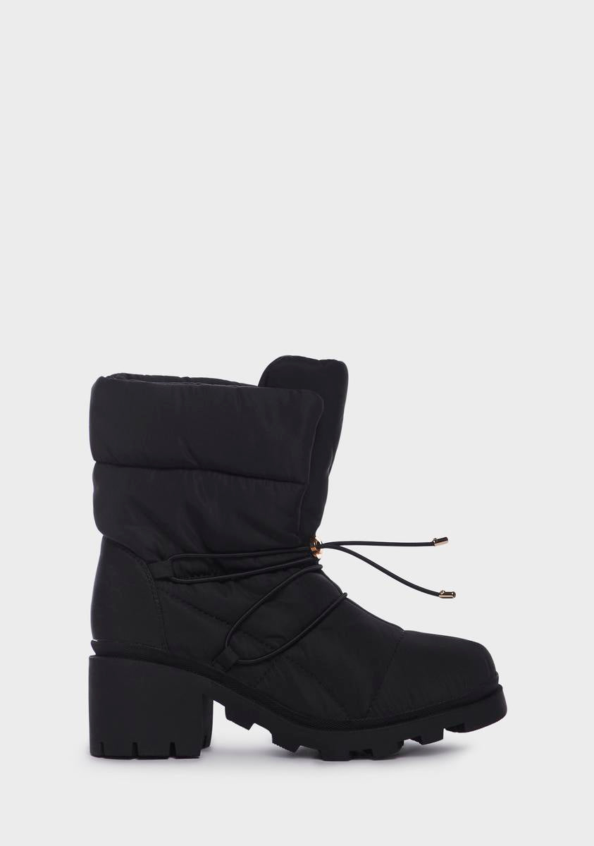 Noir No Stylist Needed Snow Boots,New Products : American Fashion Style Bags On Sale