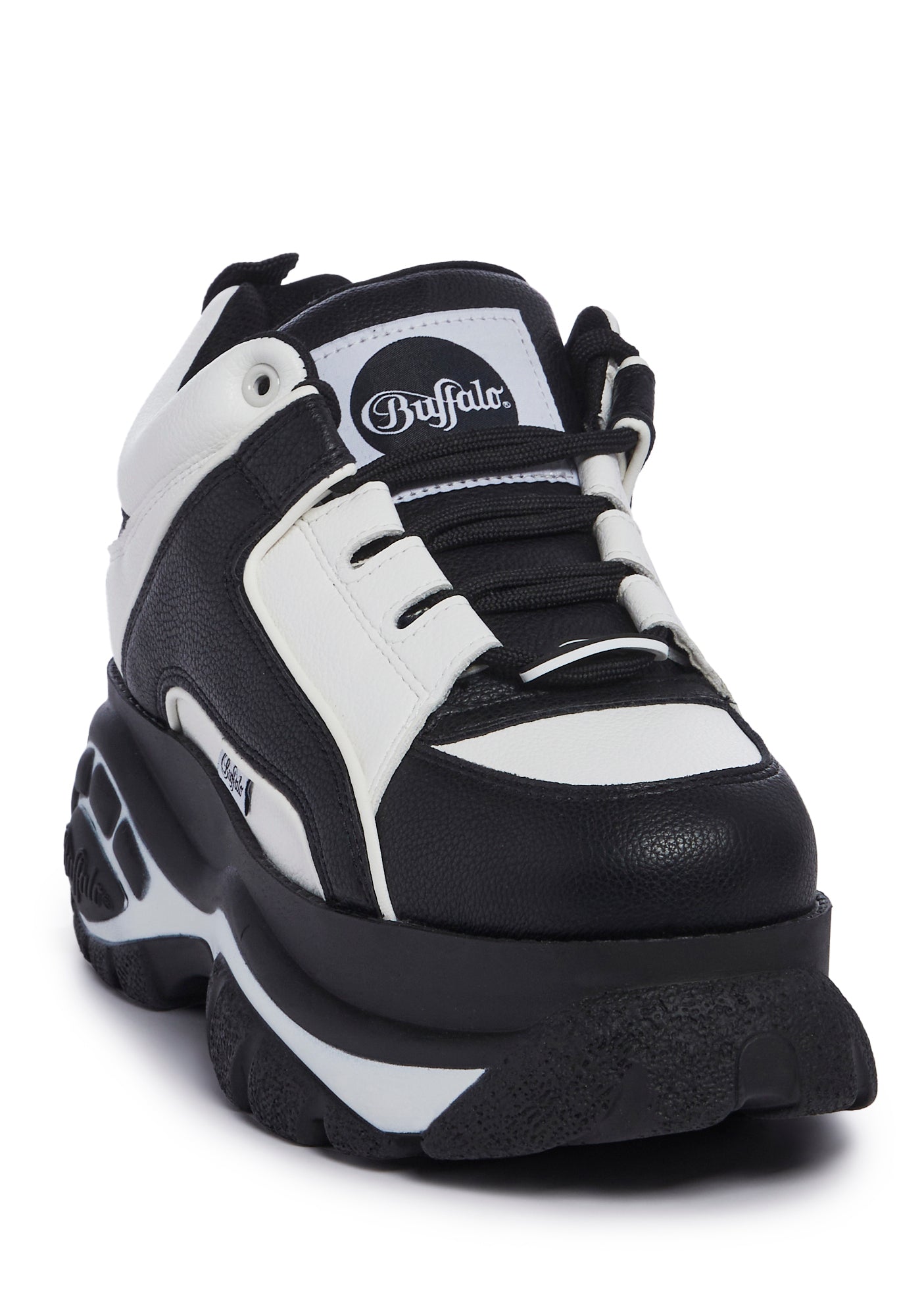 Buffalo platform hotsell sneakers black