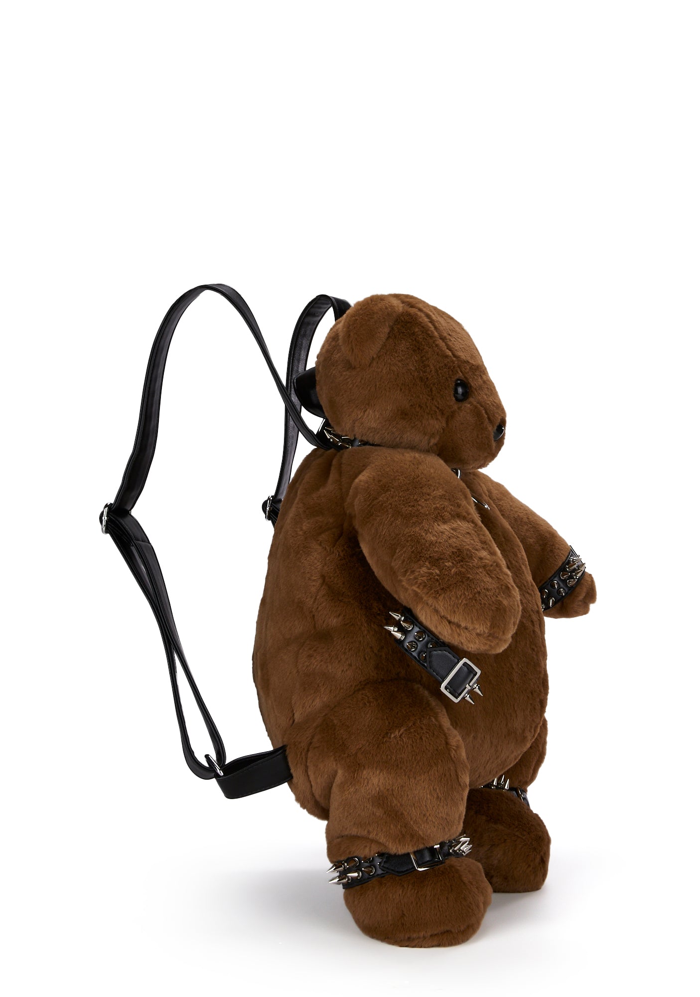 新しい季節 Backpack Spiked Bear Teddy Mood Current - Kill Dolls – Brown バッグ
