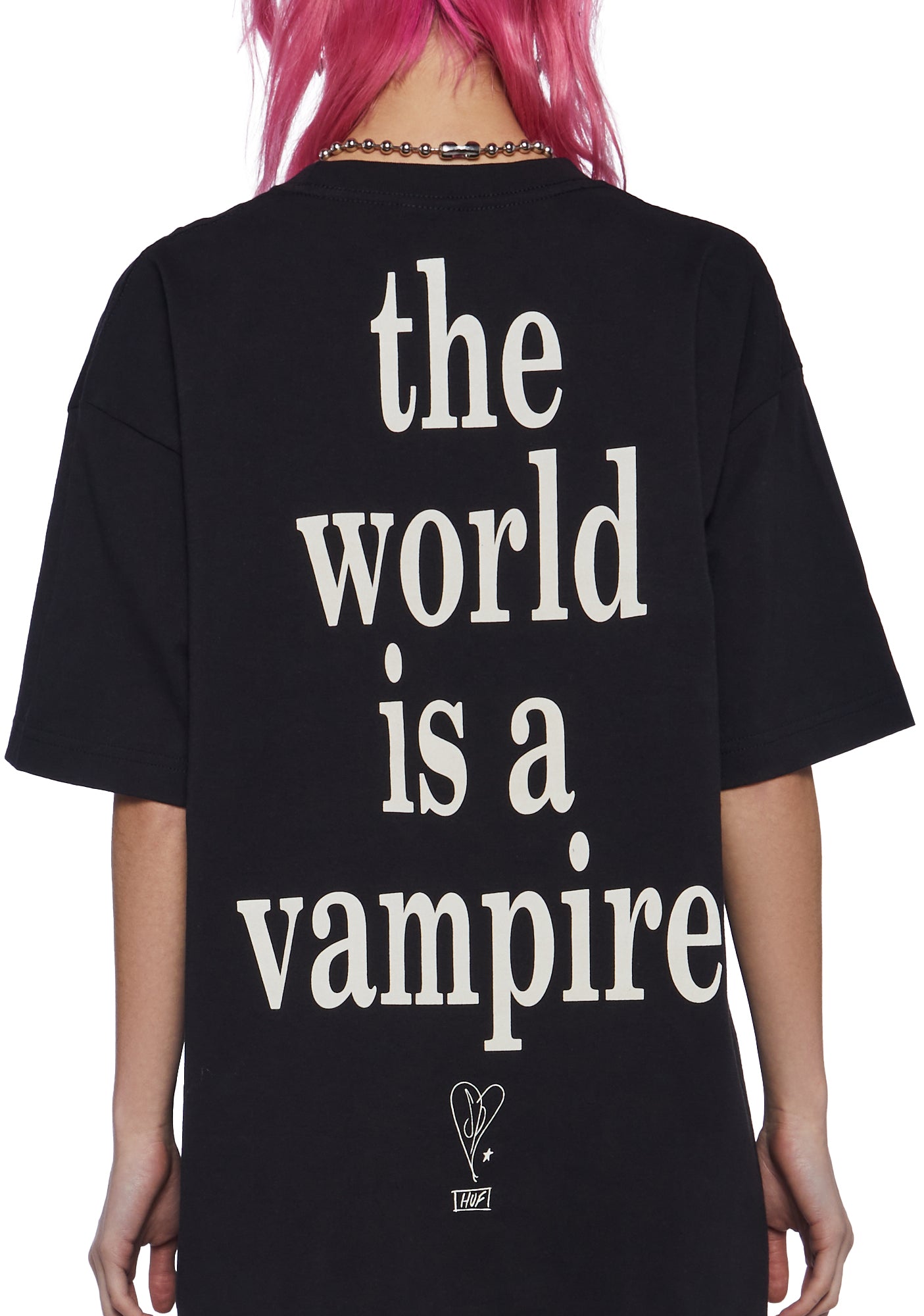 HUF Smashing Pumpkins World Is A Vampire Graphic Tee - Black