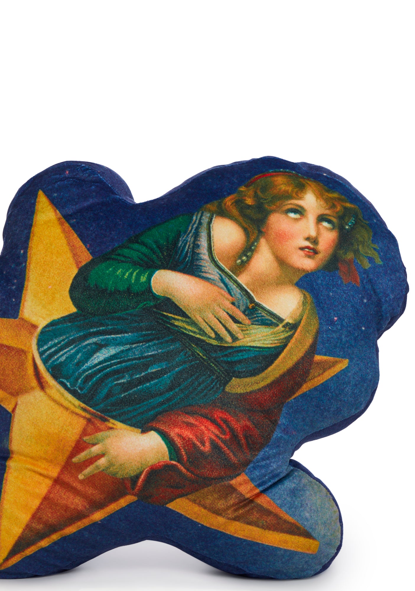 2024-25 秋冬新作  ハイブランドの HUF Smashing Pumpkins Star Girl 90s Pillow - Blue – Dolls Kill クッション・座布団