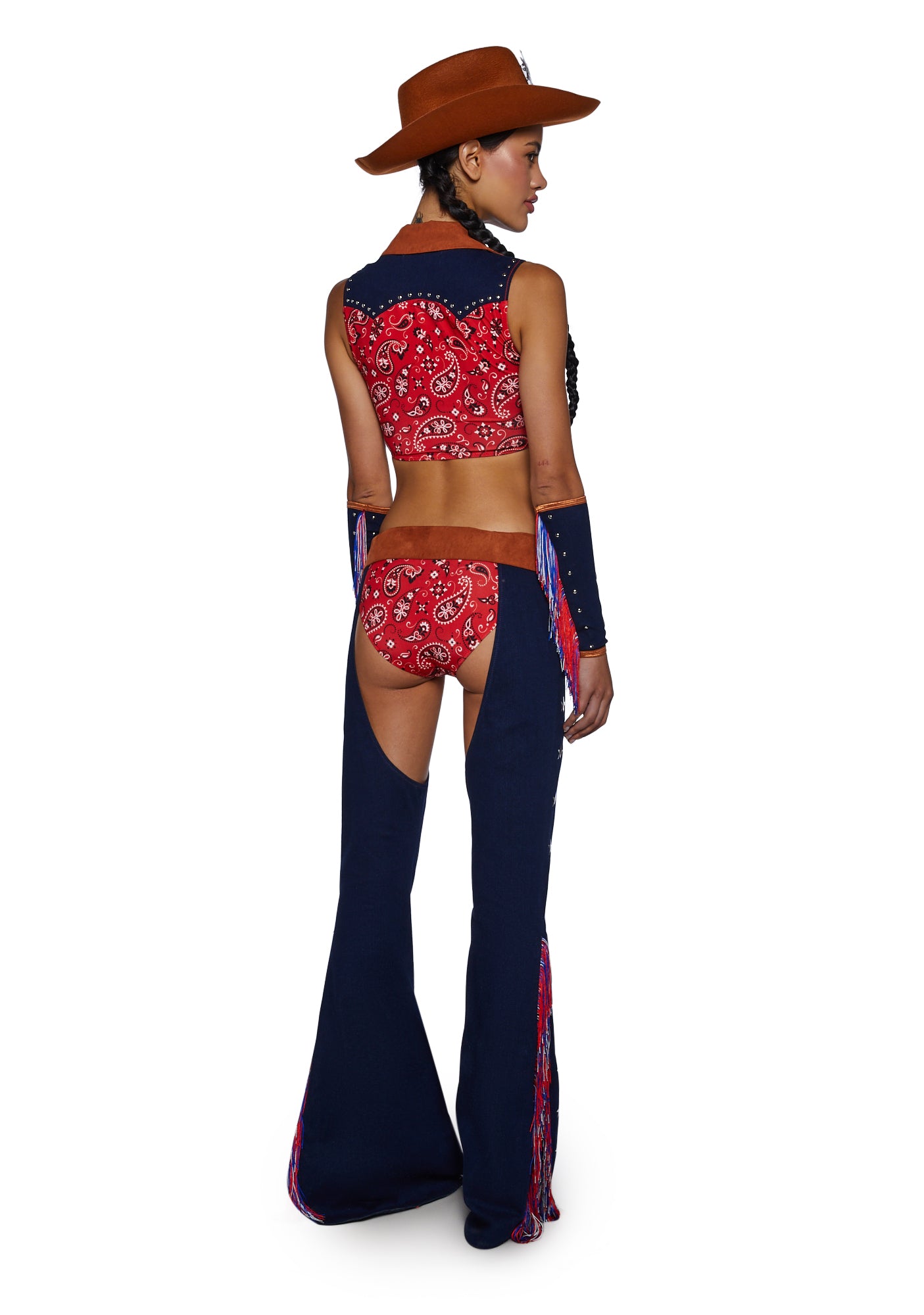 cowgirl dress It's My Rodeo Cowgirl Costume DARK BLUE / LARGE
