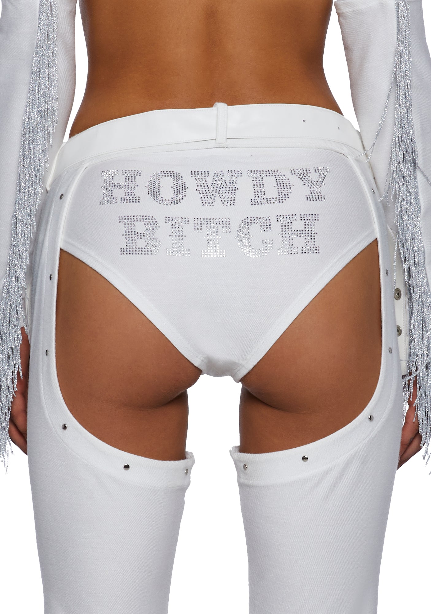 Giddy Up Cowboy Costume Set - White