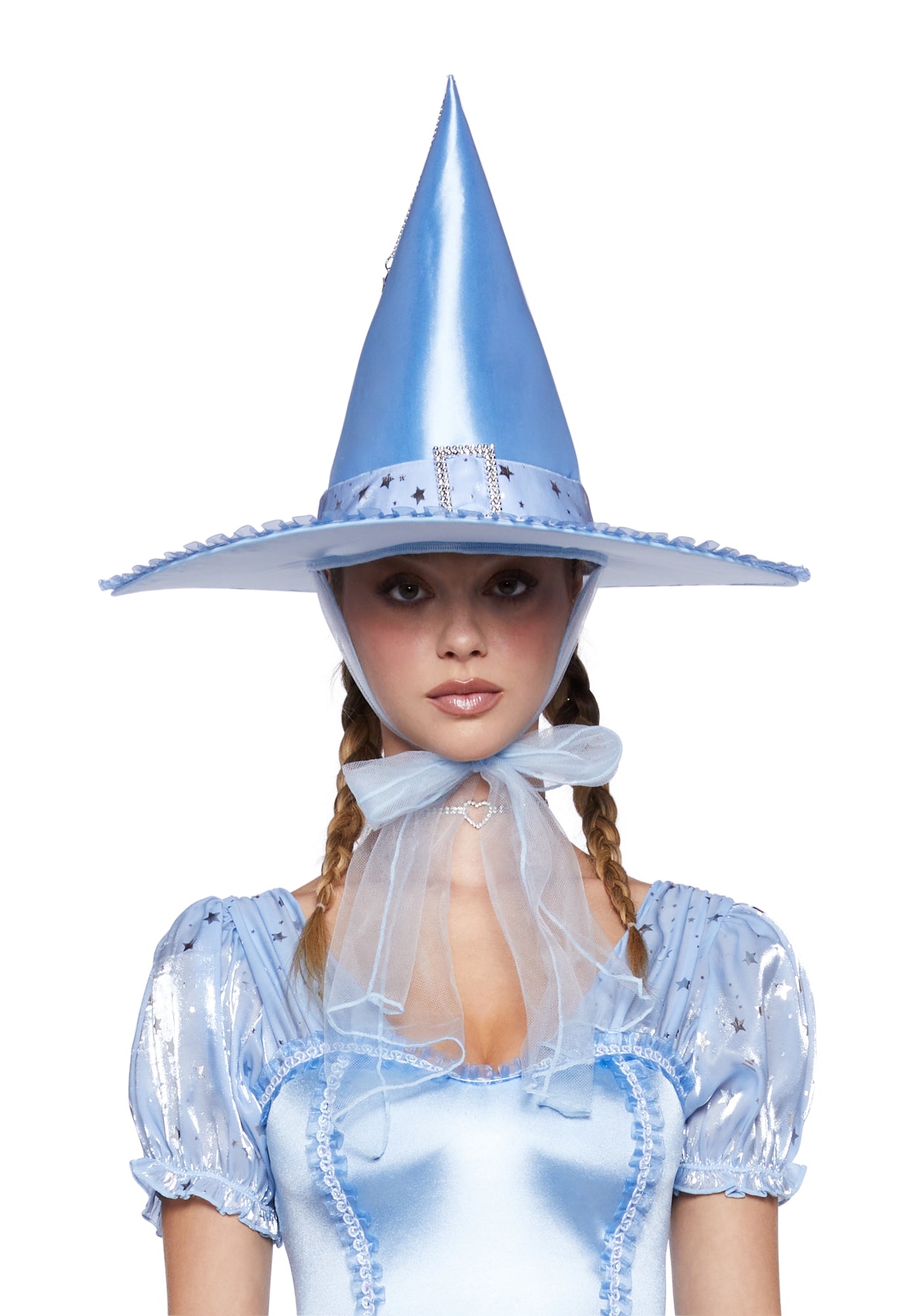 blue witch dress 3 Fantasy-looks with the Viking dress Valdis in blue