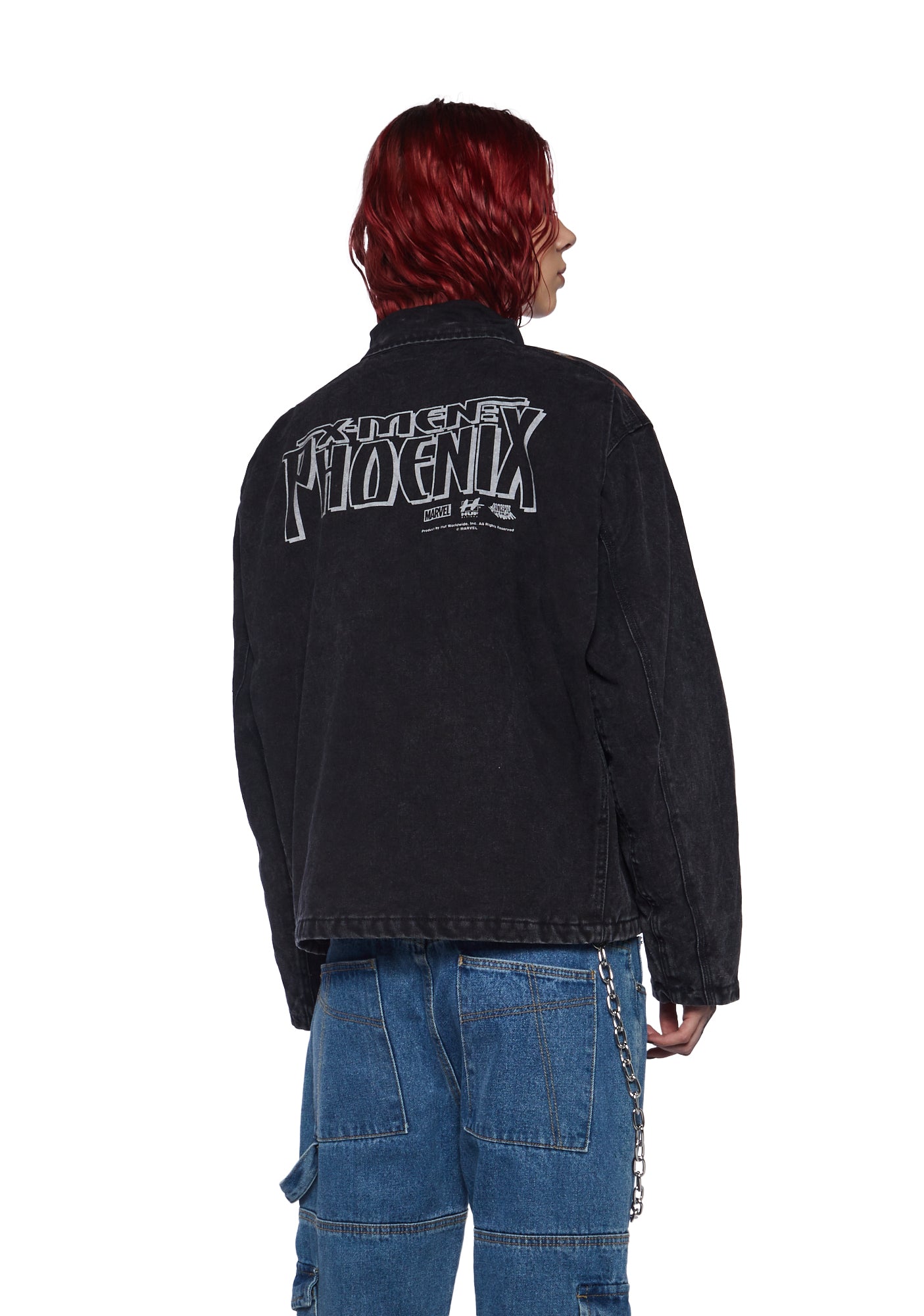 HUF X Men Phoenix Graphic Jacket - Multi – Dolls Kill