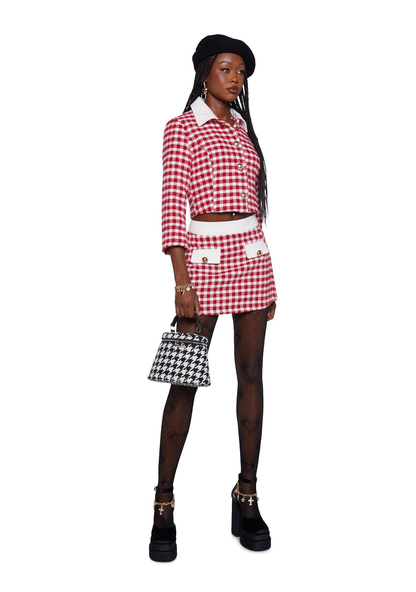 Christmas plaid skirt dolls kill online