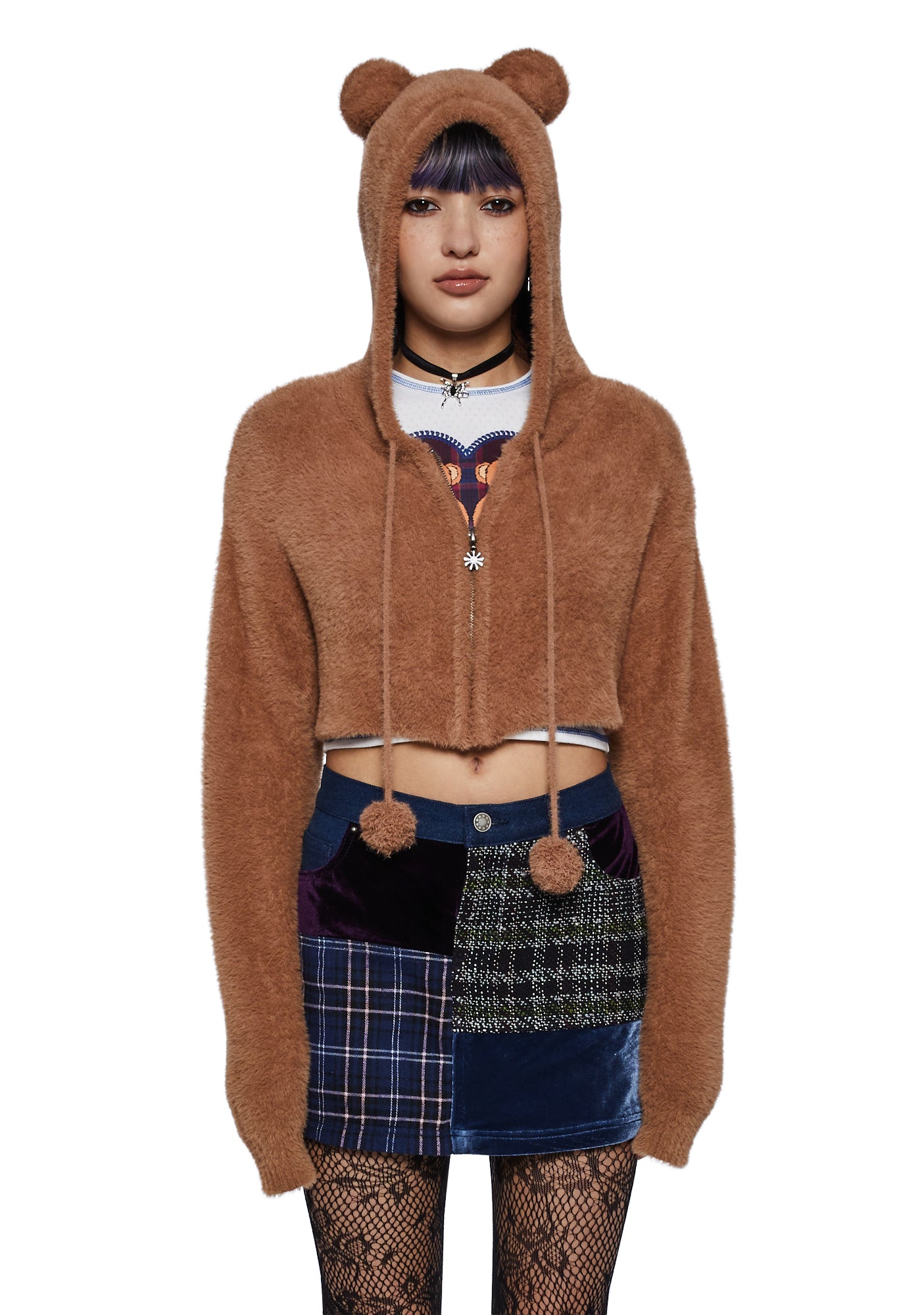 New Dolls Fuzzy hoodie main image 0