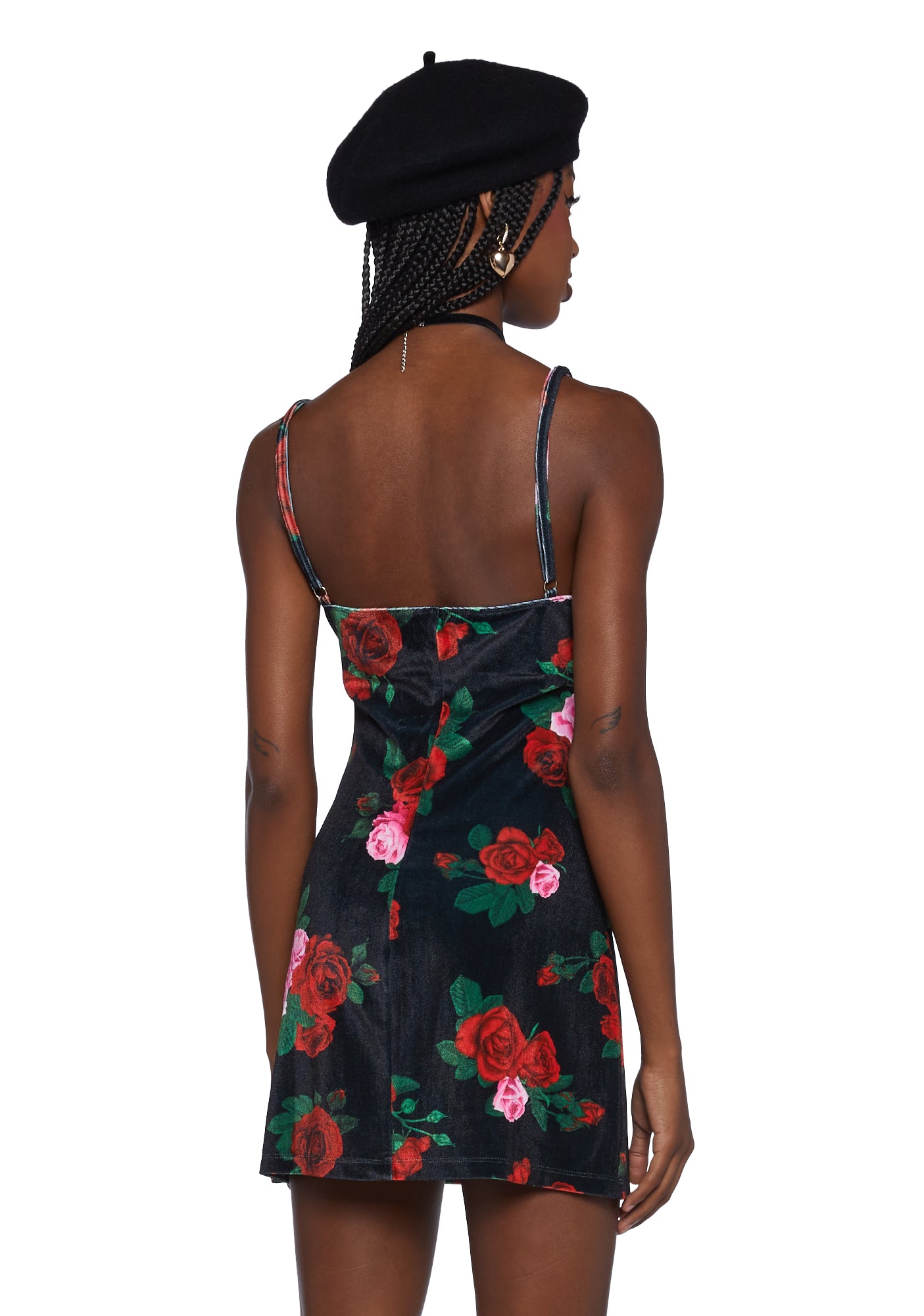 ◆THE MUSEUM VISITOR◆ HEART PRINTED SLEEVELESS BLACK 14325 HEART PRINTED SLEEVELESS (BLACK) : THE MUSEUM VISITOR