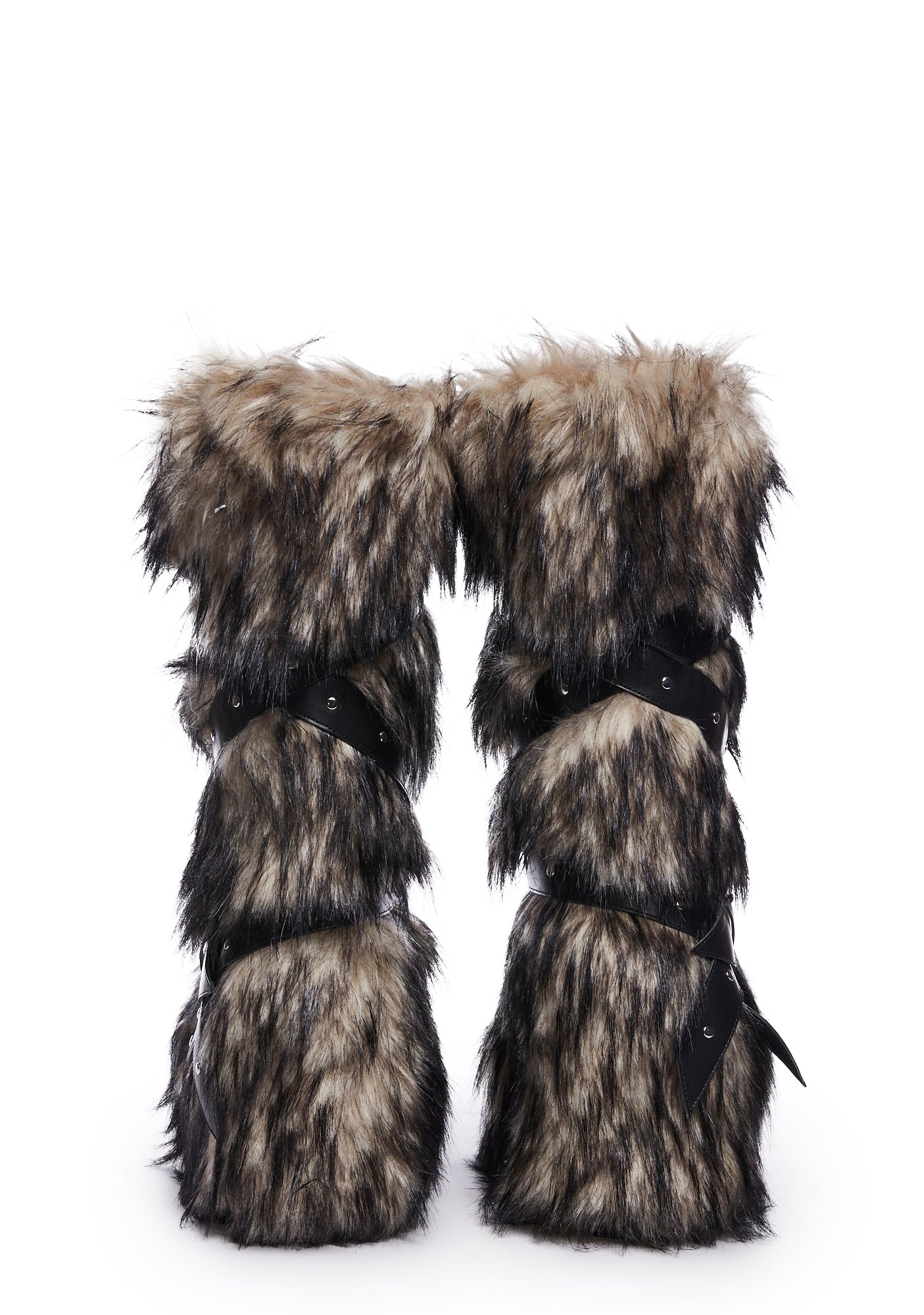 Faux fur shoes shop