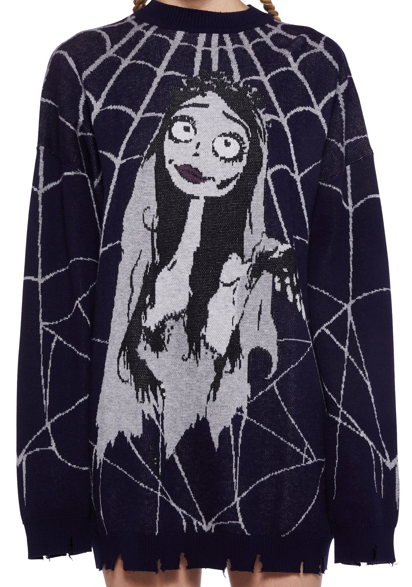Dolls Kill X Corpse Bride Sweatshirt Black