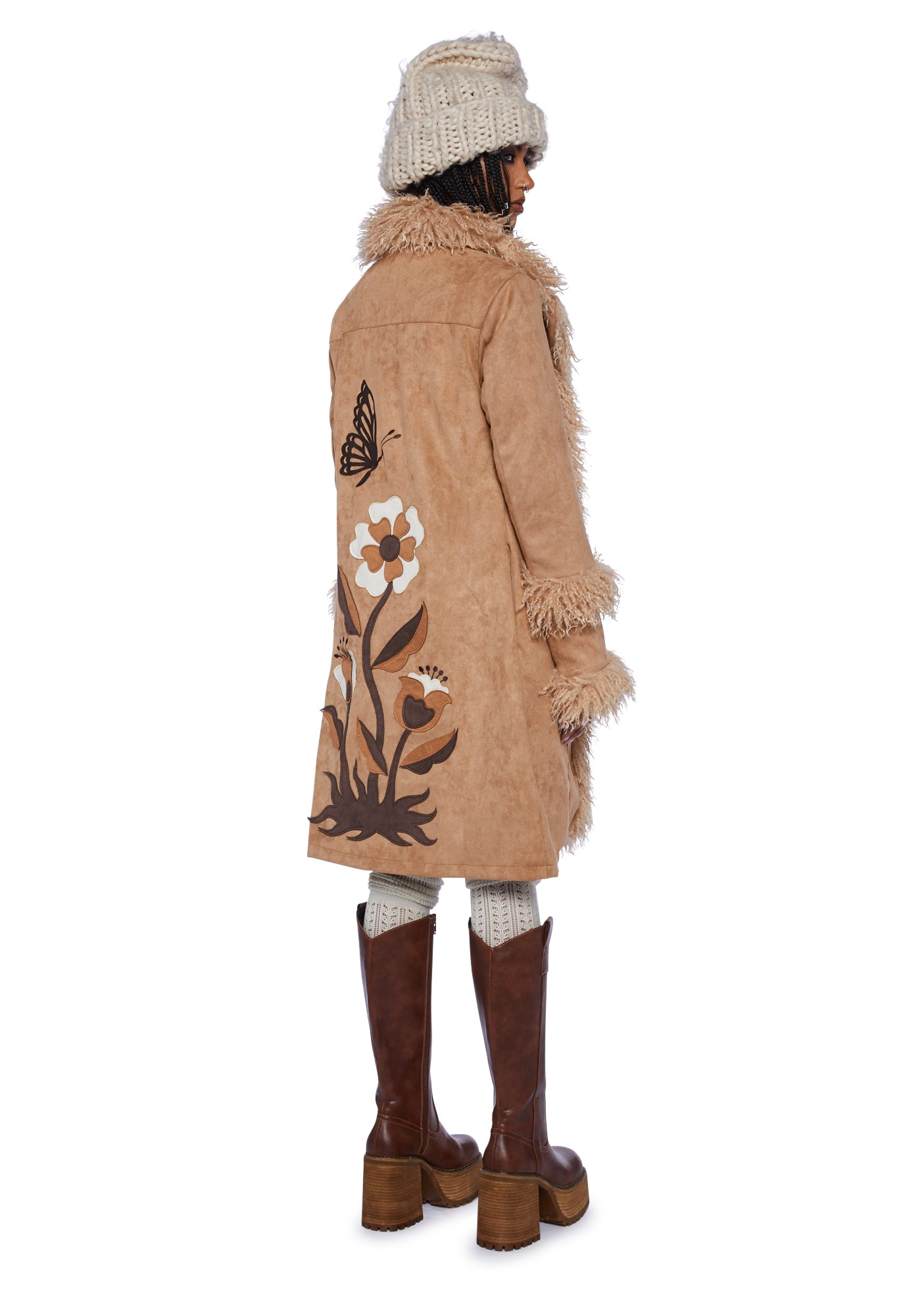 Bohemian Groove Faux Suede Jacket