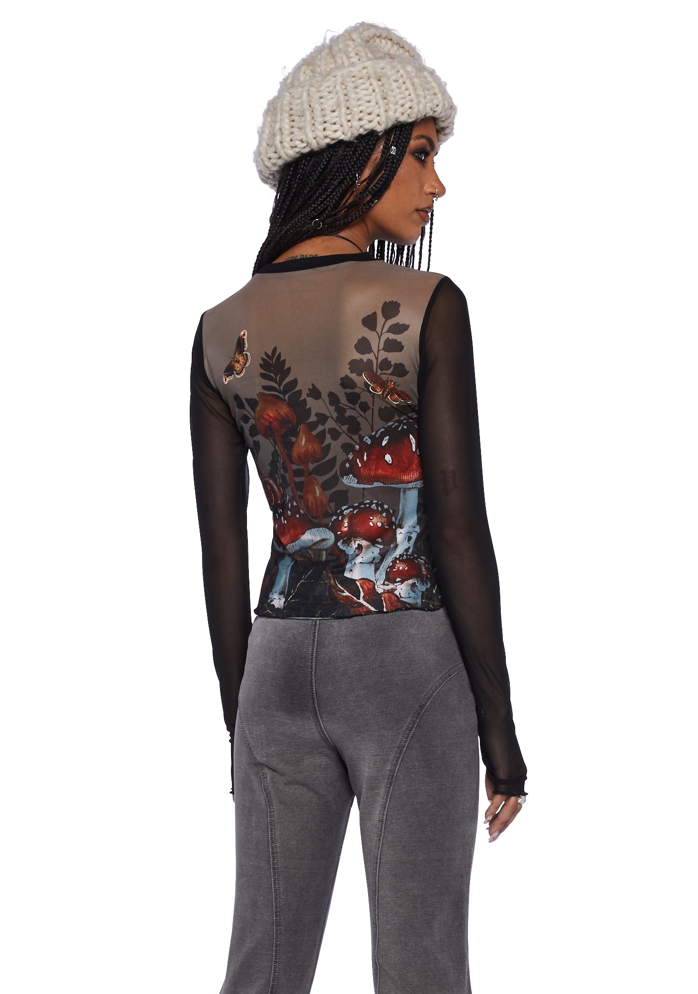 So Curious Mesh Top