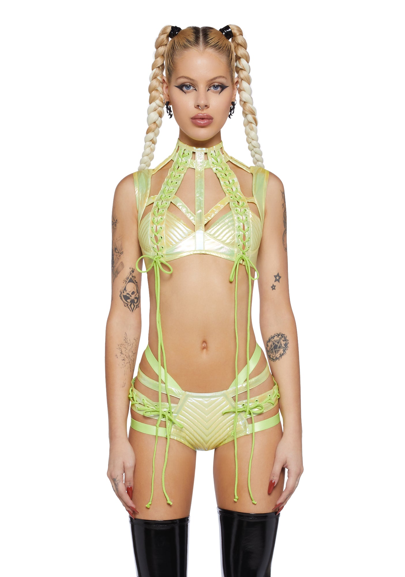 https://www.dollskill.com/products/rude-awakening-harness-bra-top-green