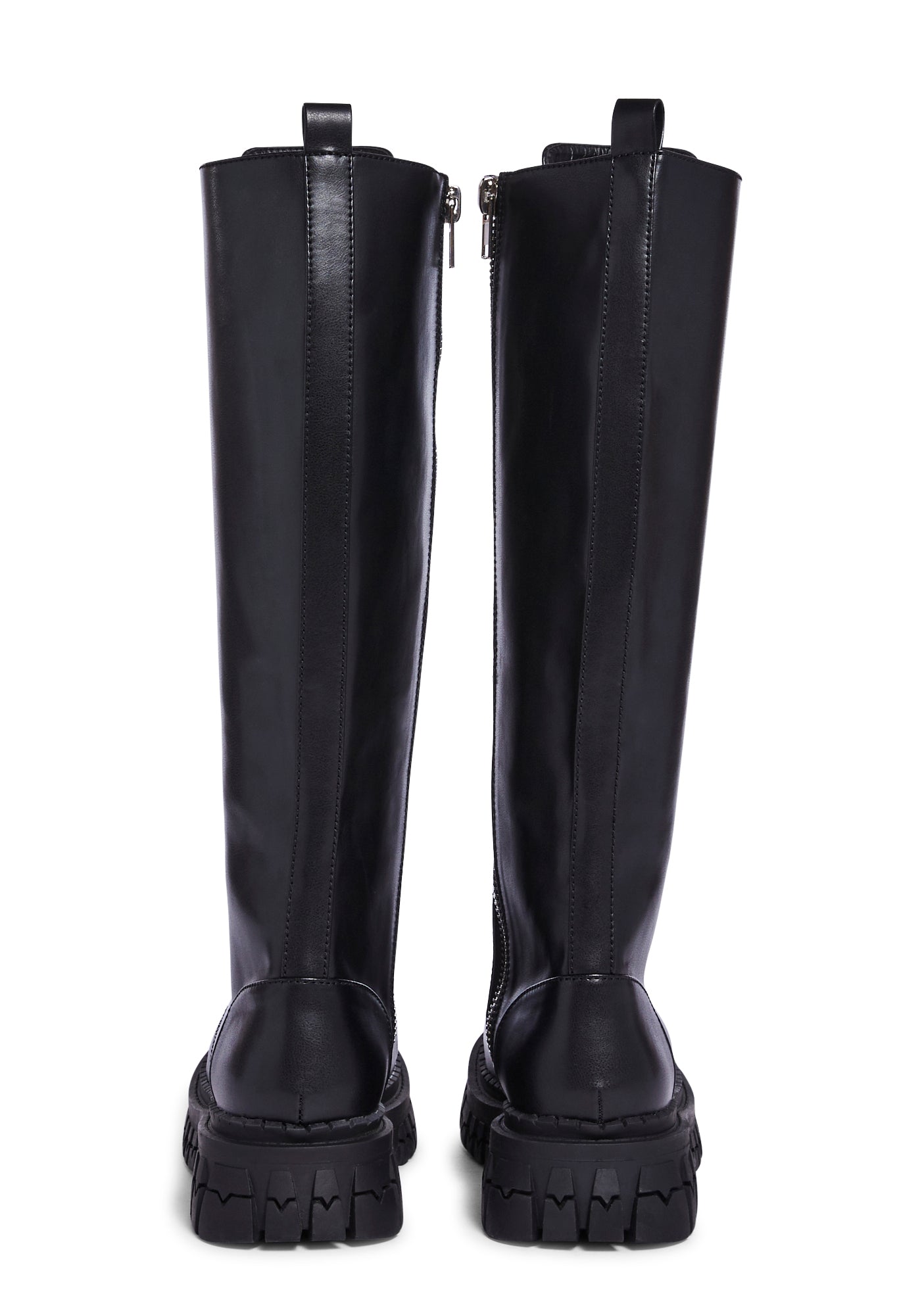 Teen Craft Knee High Boots - Black