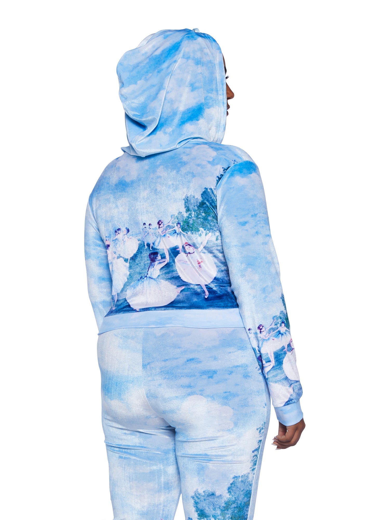 Dolls kill cropped hoodie best sale