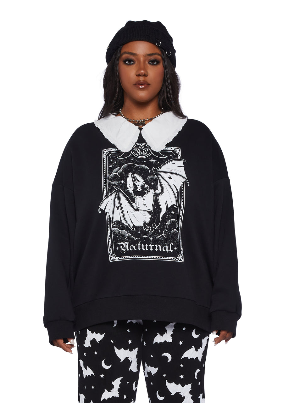 Plus Quiet Student Sweatshirt
