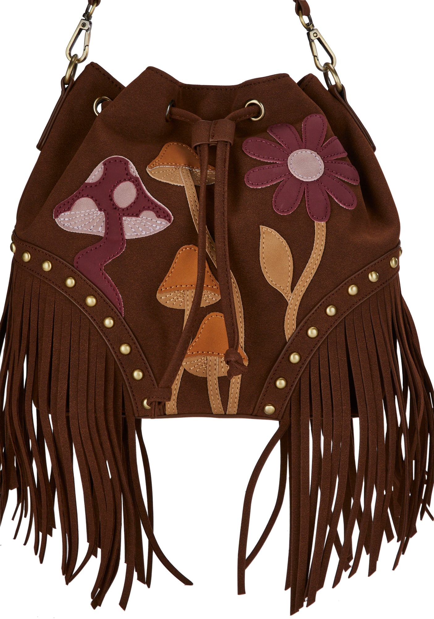 Large Love Bucket Bag - Tawny Embossed Floral – Daylin Skye