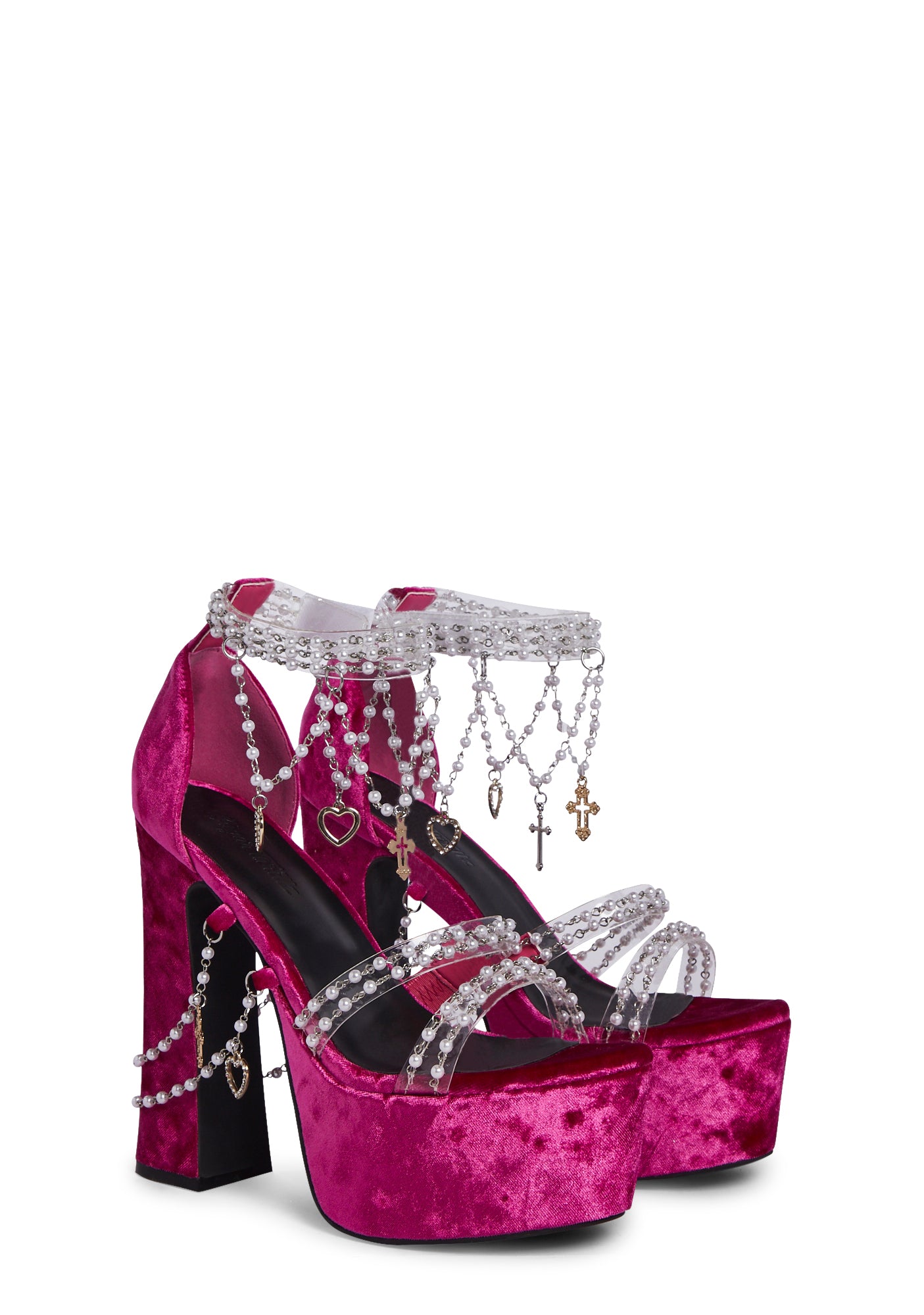 Dolls kill holy revelation platform heels discount