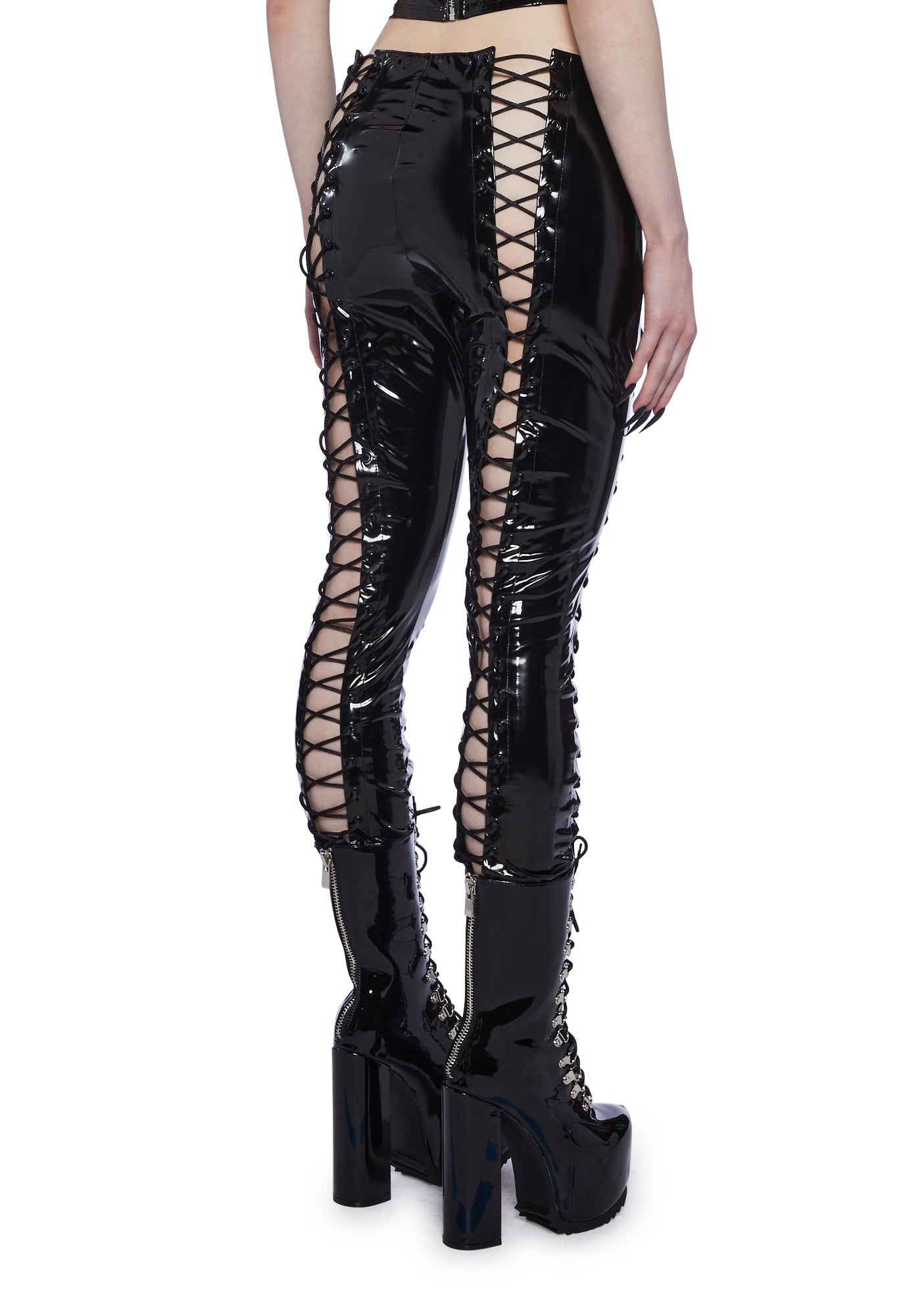 Have Mercy Lace Up Pants