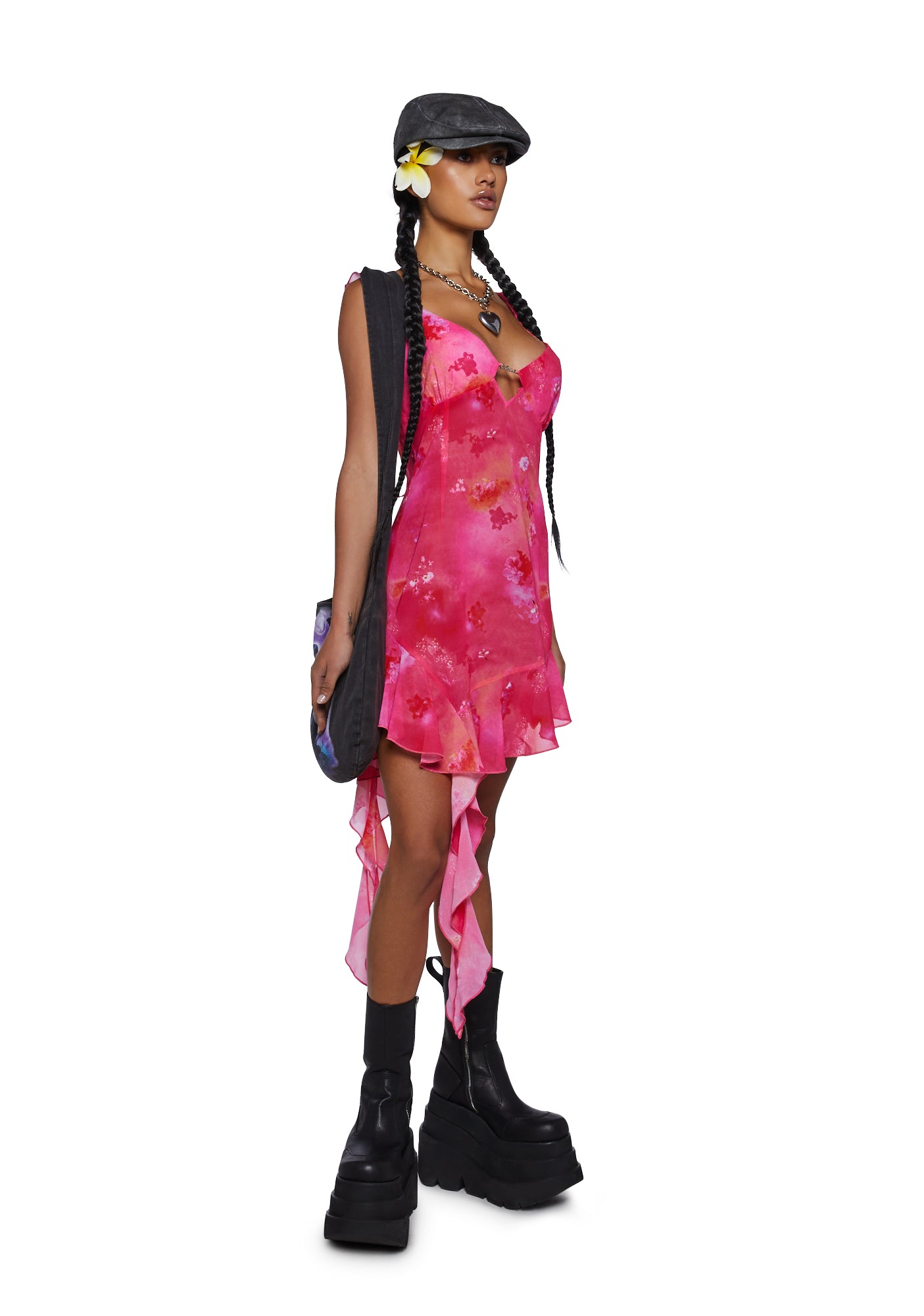 elsie corset mini dress Bardot Elsie Floral Corset Mini Dress