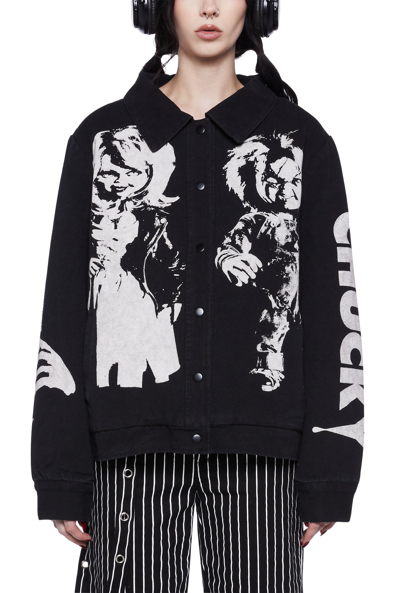 Dolls Kill X Chucky Jacket- Black