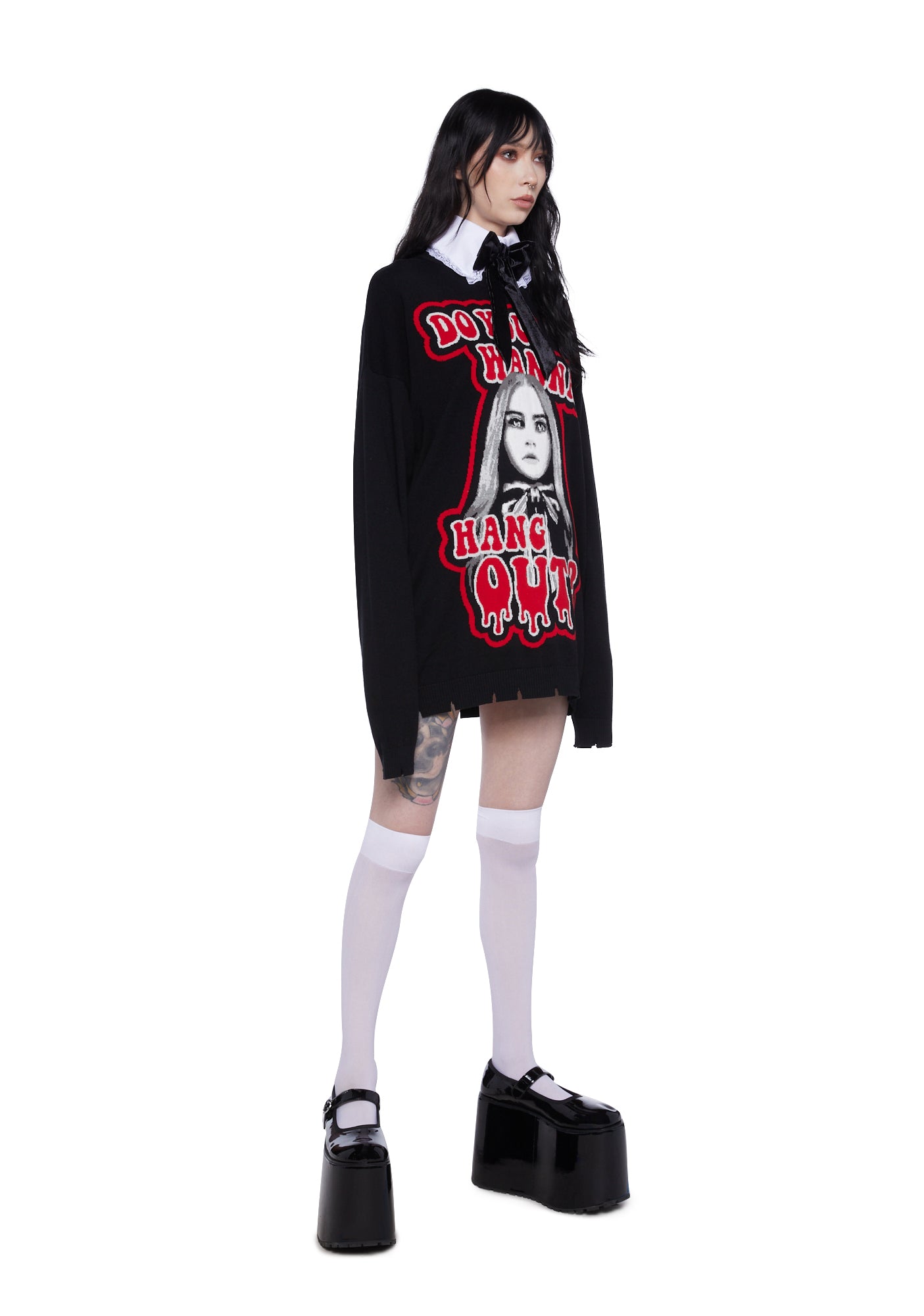 Ride Or Die Intarsia Sweater