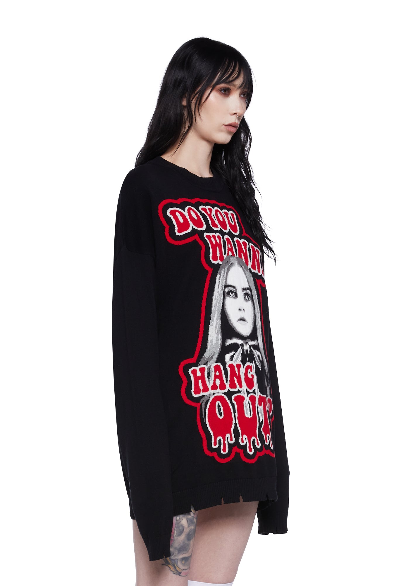 Ride Or Die Intarsia Sweater