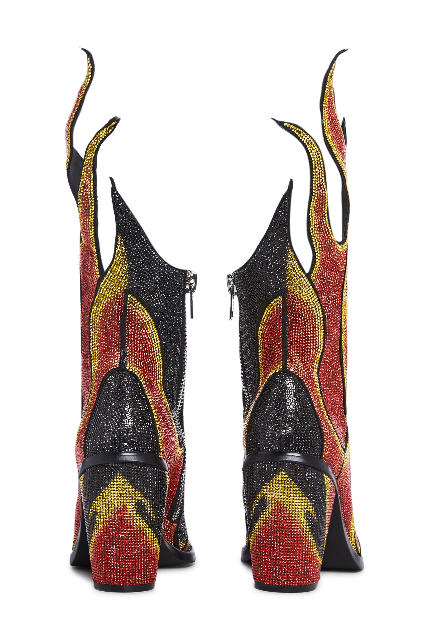 Dolls kill fire boots top