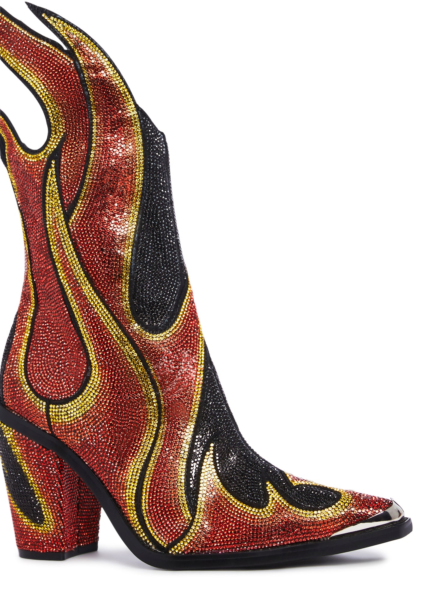 Sheriff Shine Cowboy Boots Fire US 7