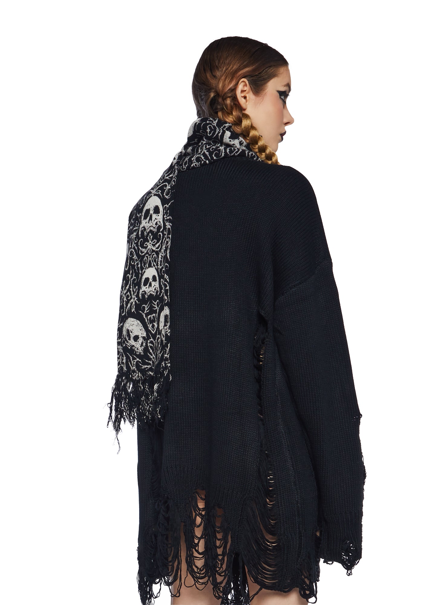 Trading Nightmares Knit Scarf