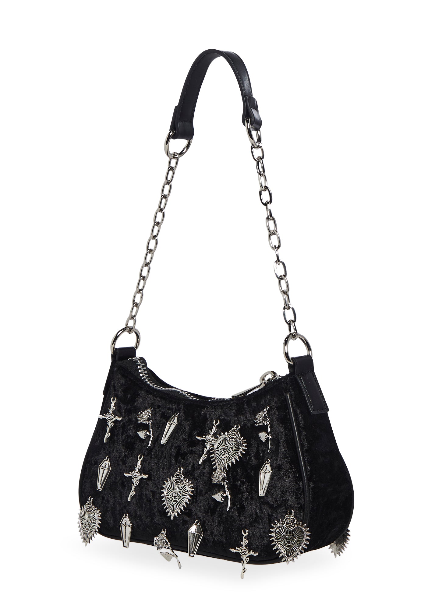 半額SALE★ Black - Charms With Handbag Velvet Widow – Kill Dolls バッグ