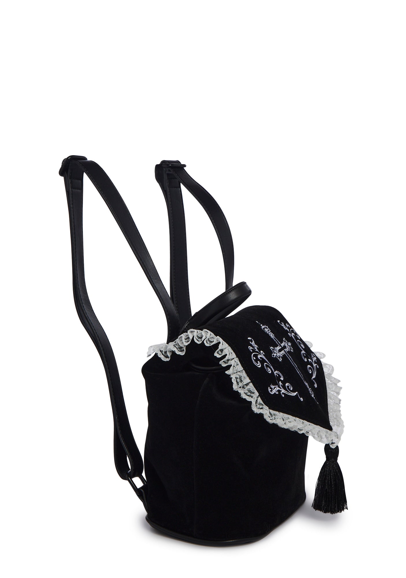 Widow Velvet Backpack- Black – Dolls Kill