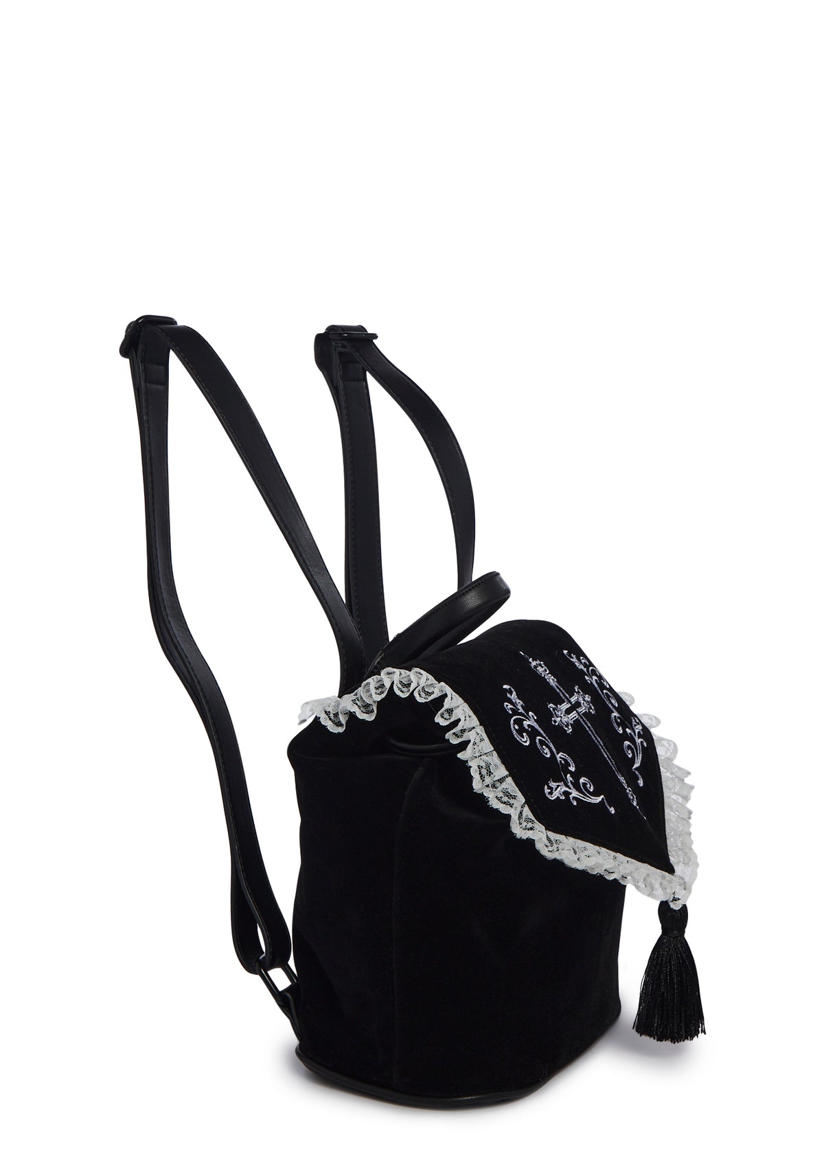 Widow Velvet Backpack- Black – Dolls Kill