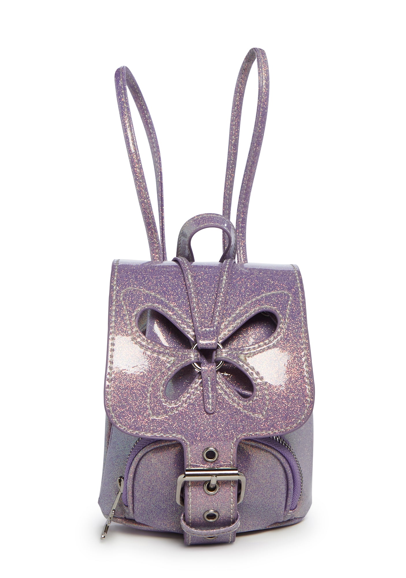 Dollskill リュック　蝶々　DELIA*S dELiA*s by Dolls Kill Butterfly Cut Out Glitter Mini Back Pack