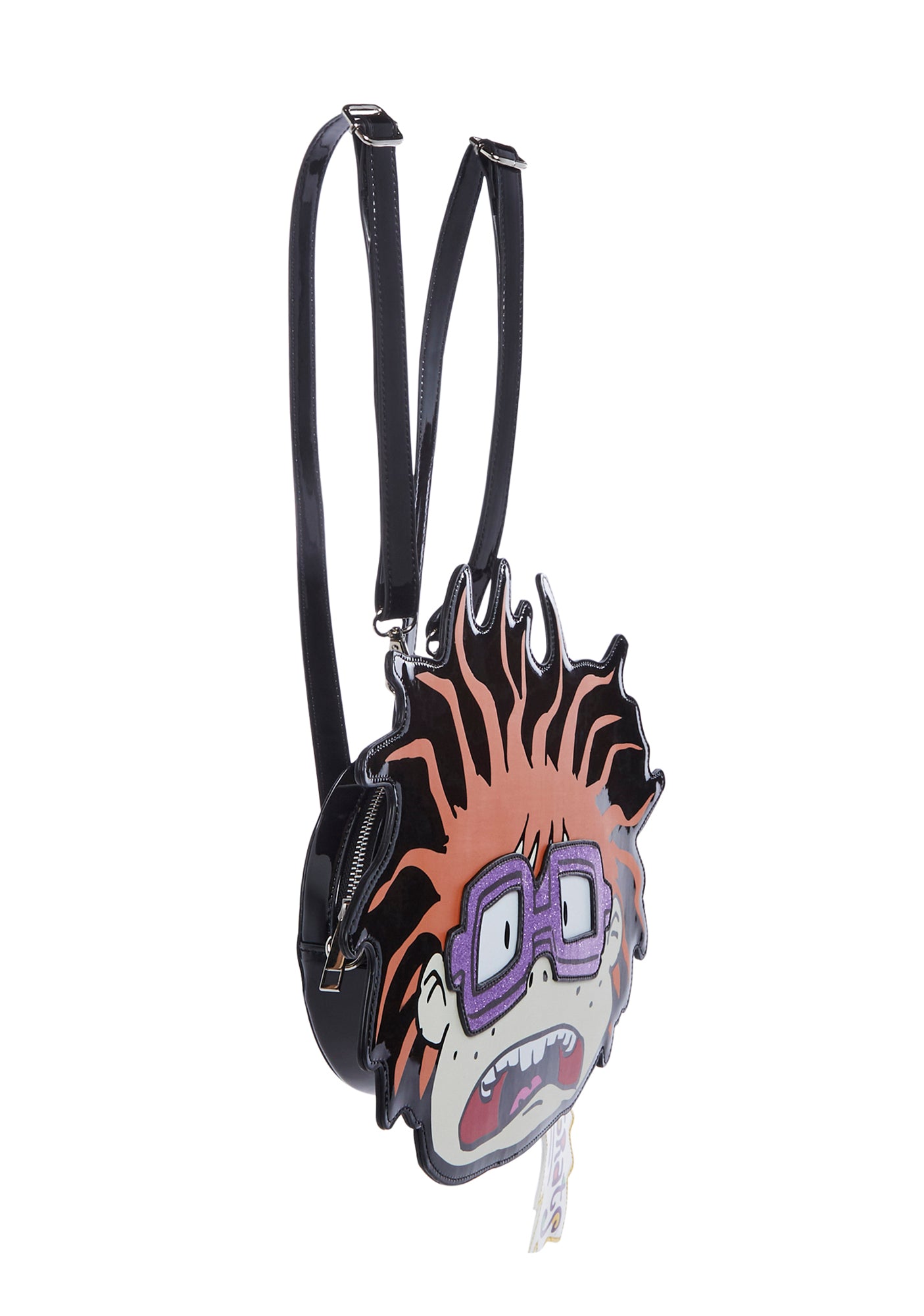 Dolls Kill x Rugrats Chuckie The Worry Child Backpack Dolls Kill x Rugrats Chuckie Vinyl Backpack main image 3