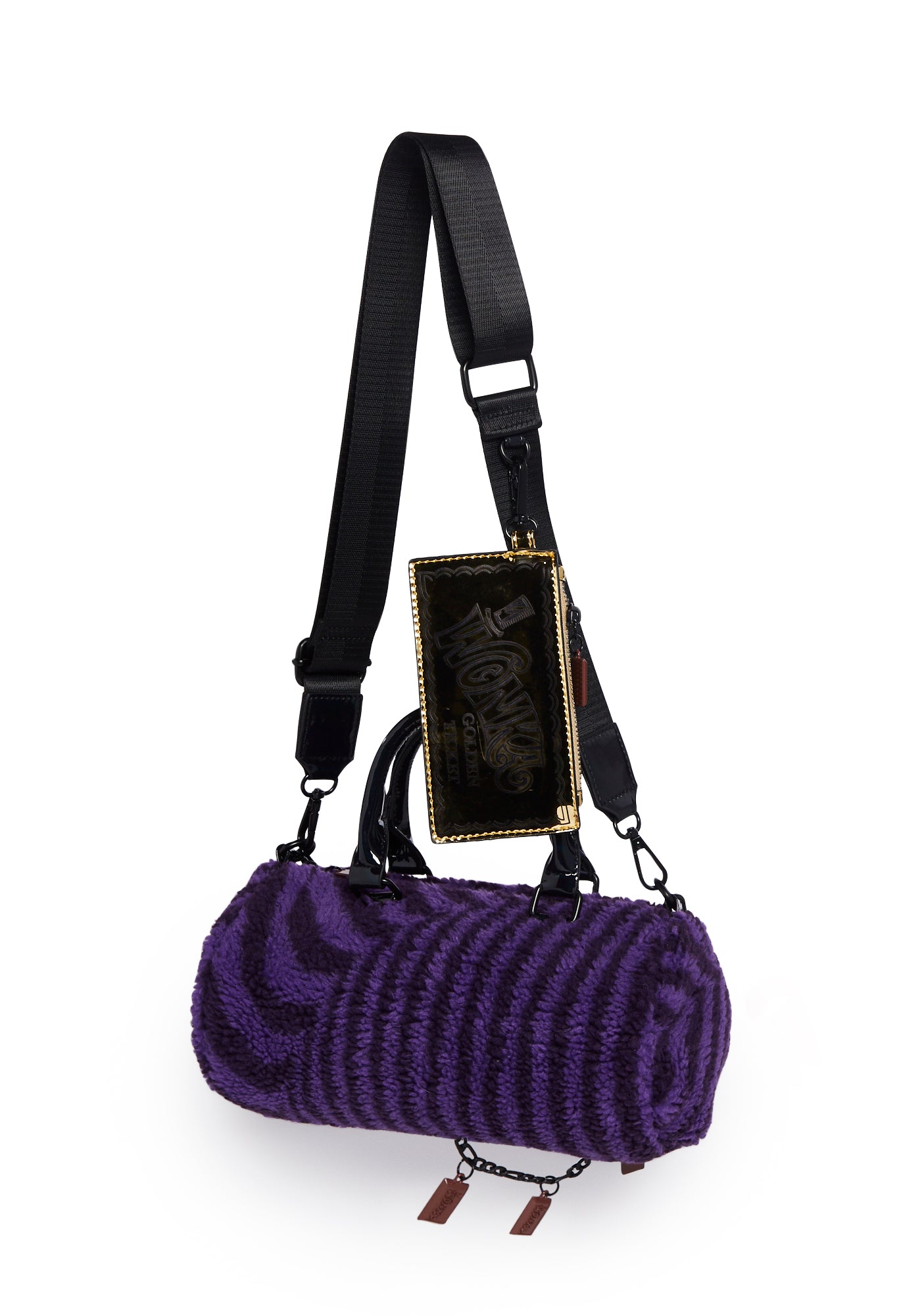 【BLACK PURPLE】Fluffy Bag ★韓国人気★ 追跡付 BLACK PURPLE - | Shop Online | MUSINSA