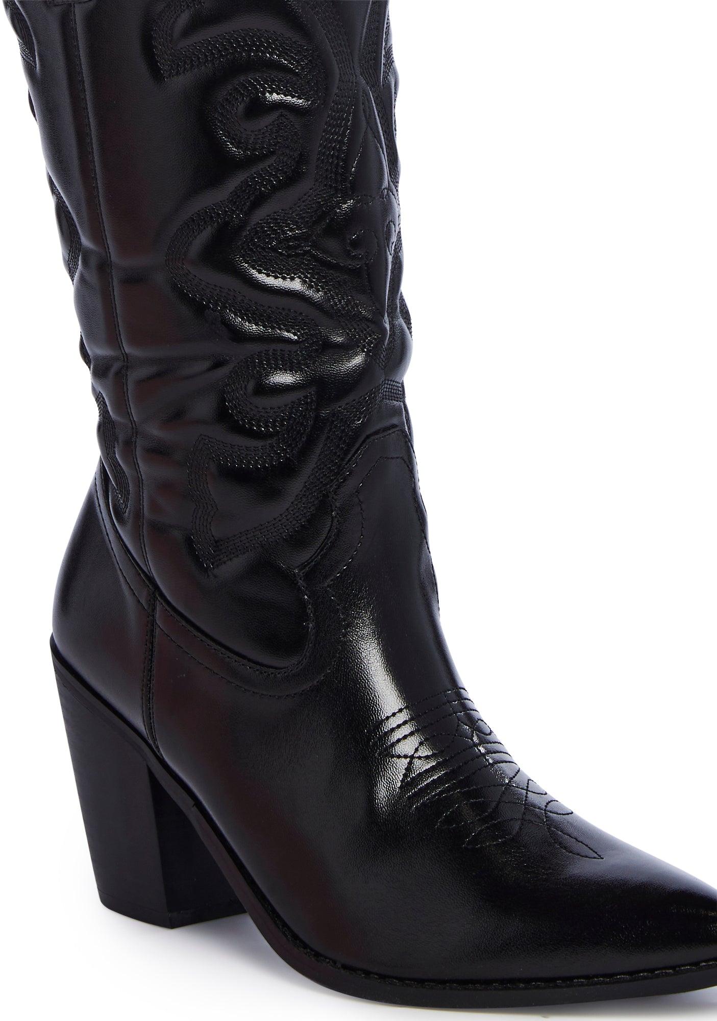 Cowboy Boots Black Dolls Kill