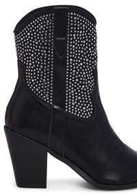 Cowgirl Ways Western Boots - Black