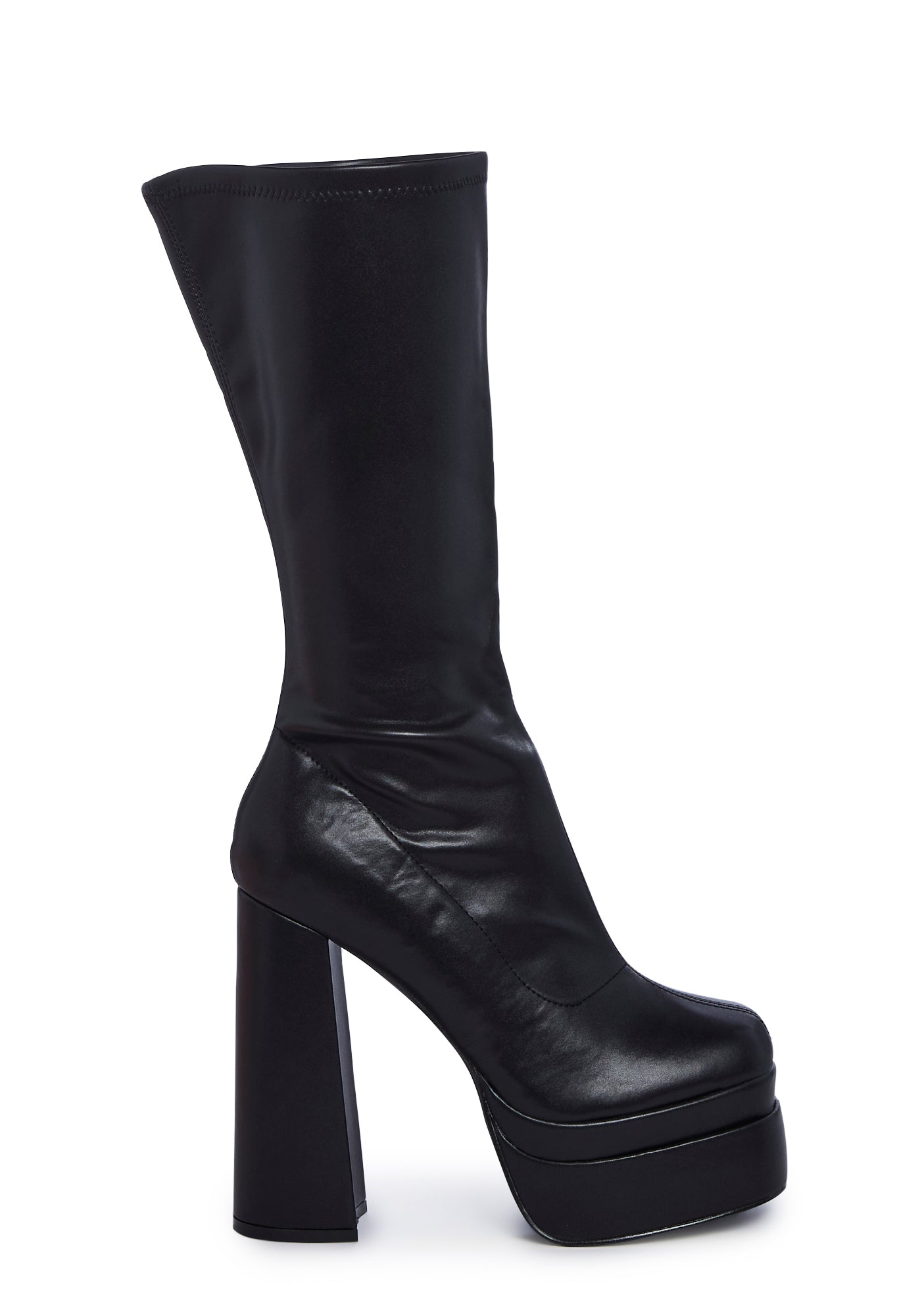 Platform Boots- Black – Dolls Kill