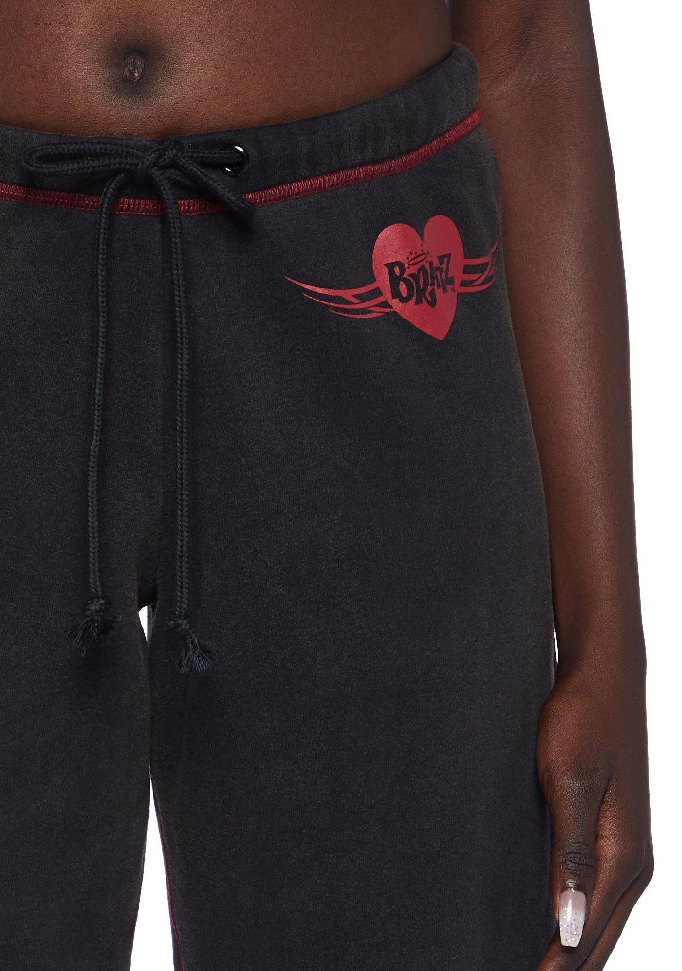 LISTEN FLAVOR Evil Cutie Pentagram Lace-up Hoodie: Listen