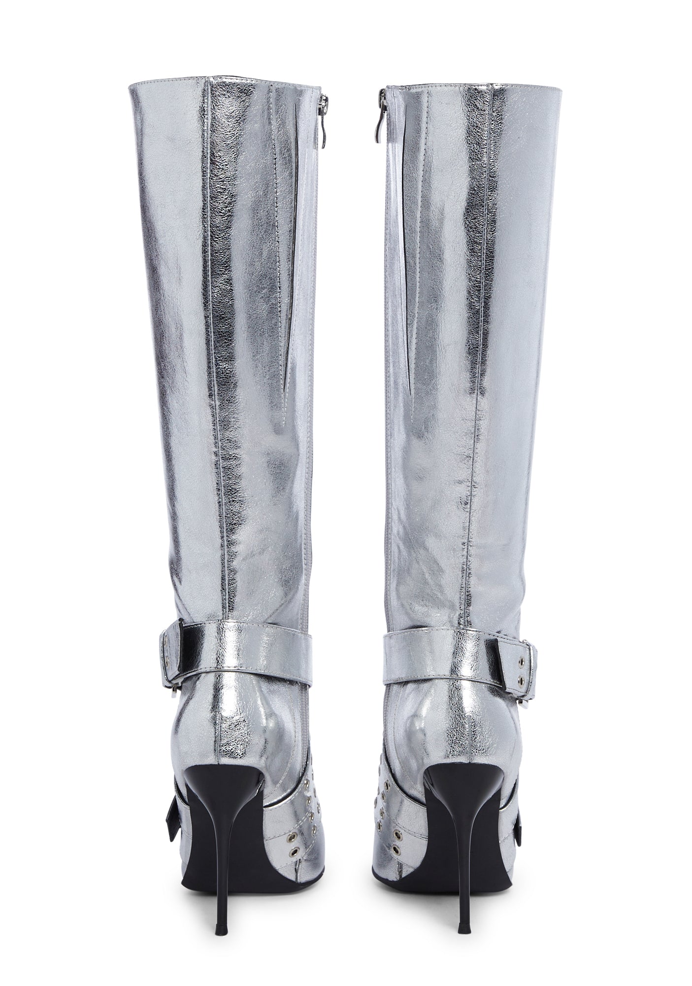 Dolls kill silver boots hotsell