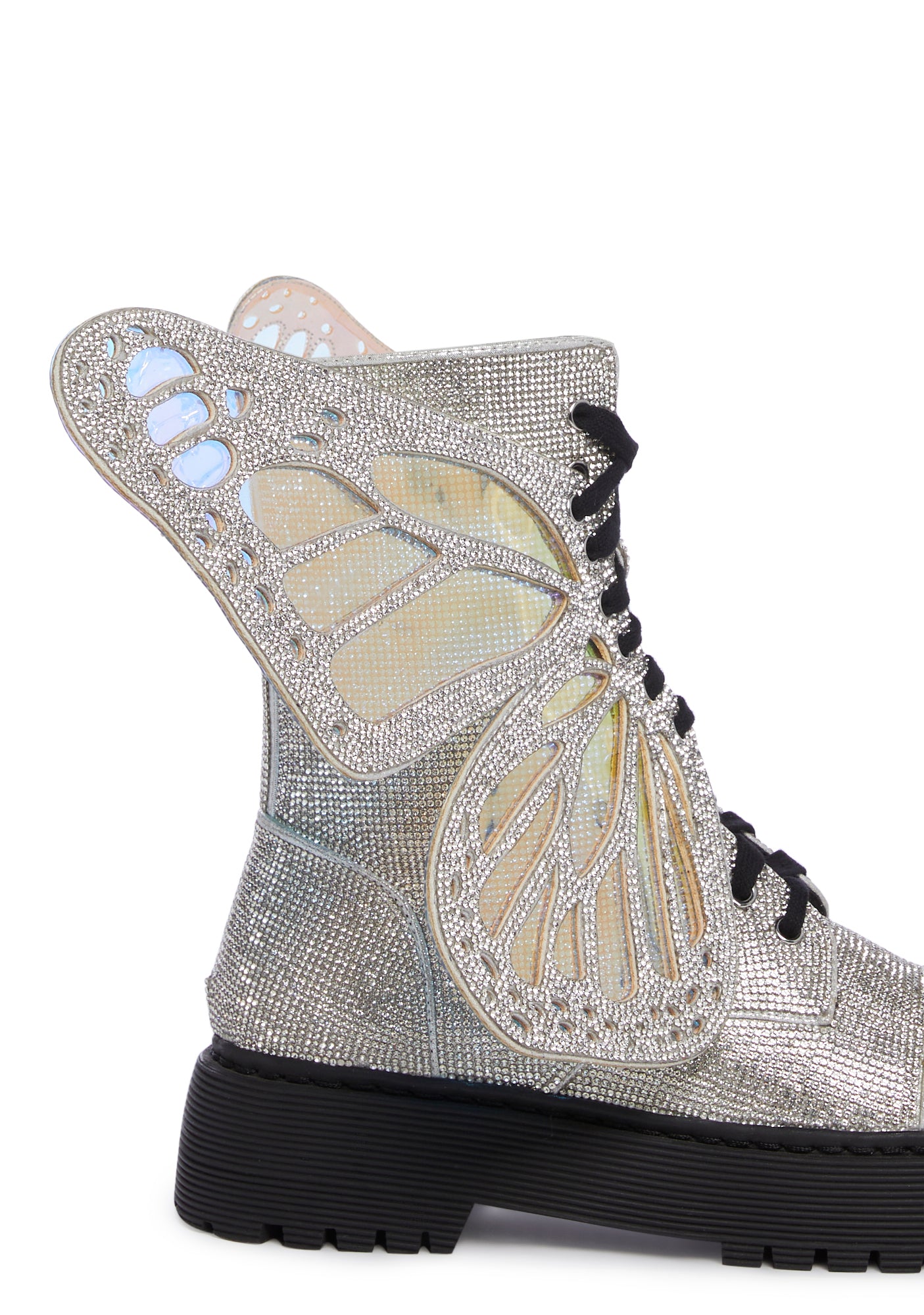 Club exx metamorphic glitter boots sales