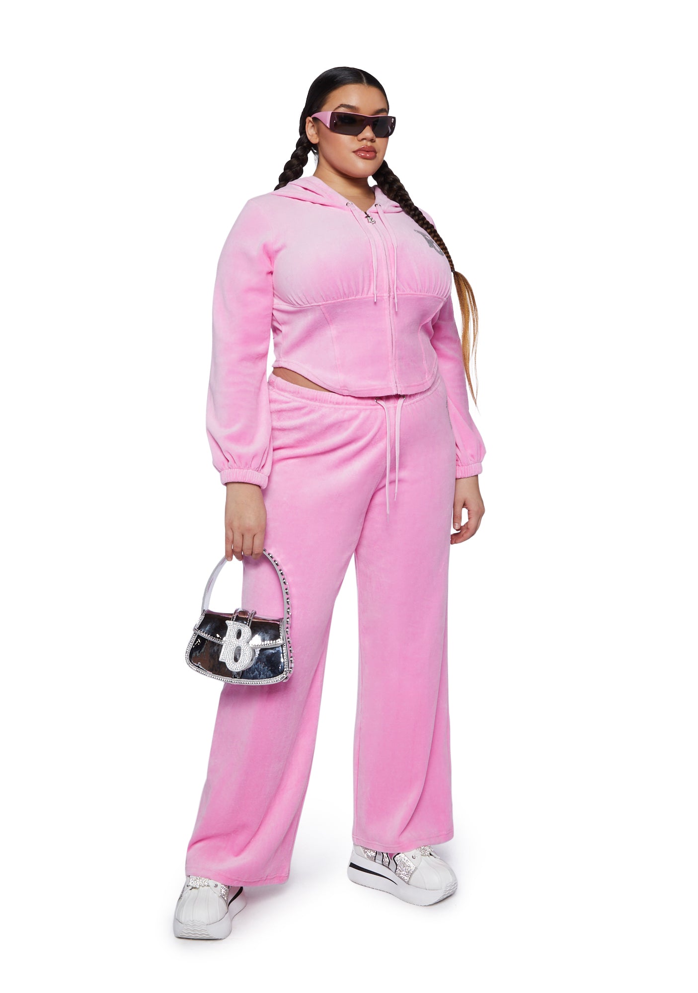 Plus size corset hoodie deals