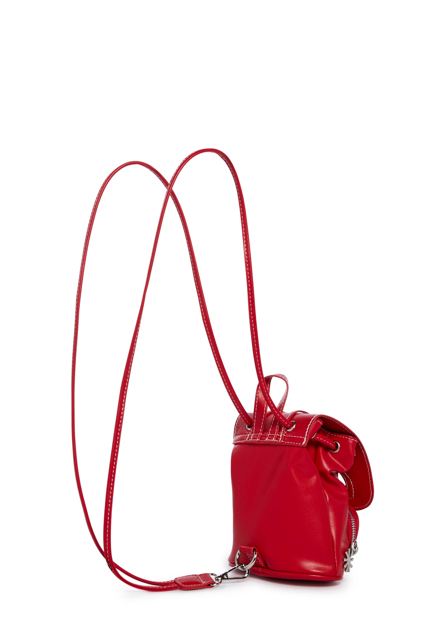 dELiA*s by Dolls Kill Butterfly Cut Out Mini Backpack - Red