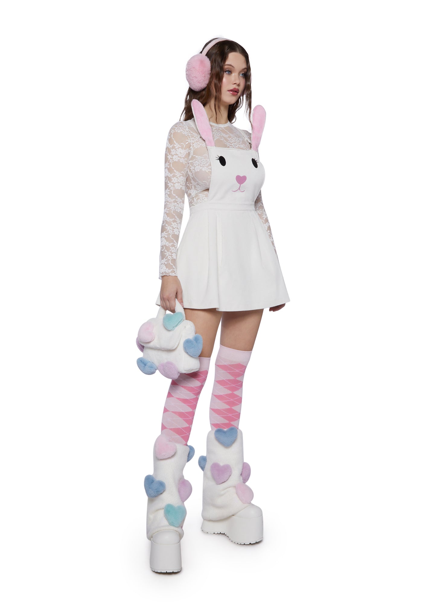 Ears To You Pinafore Dress