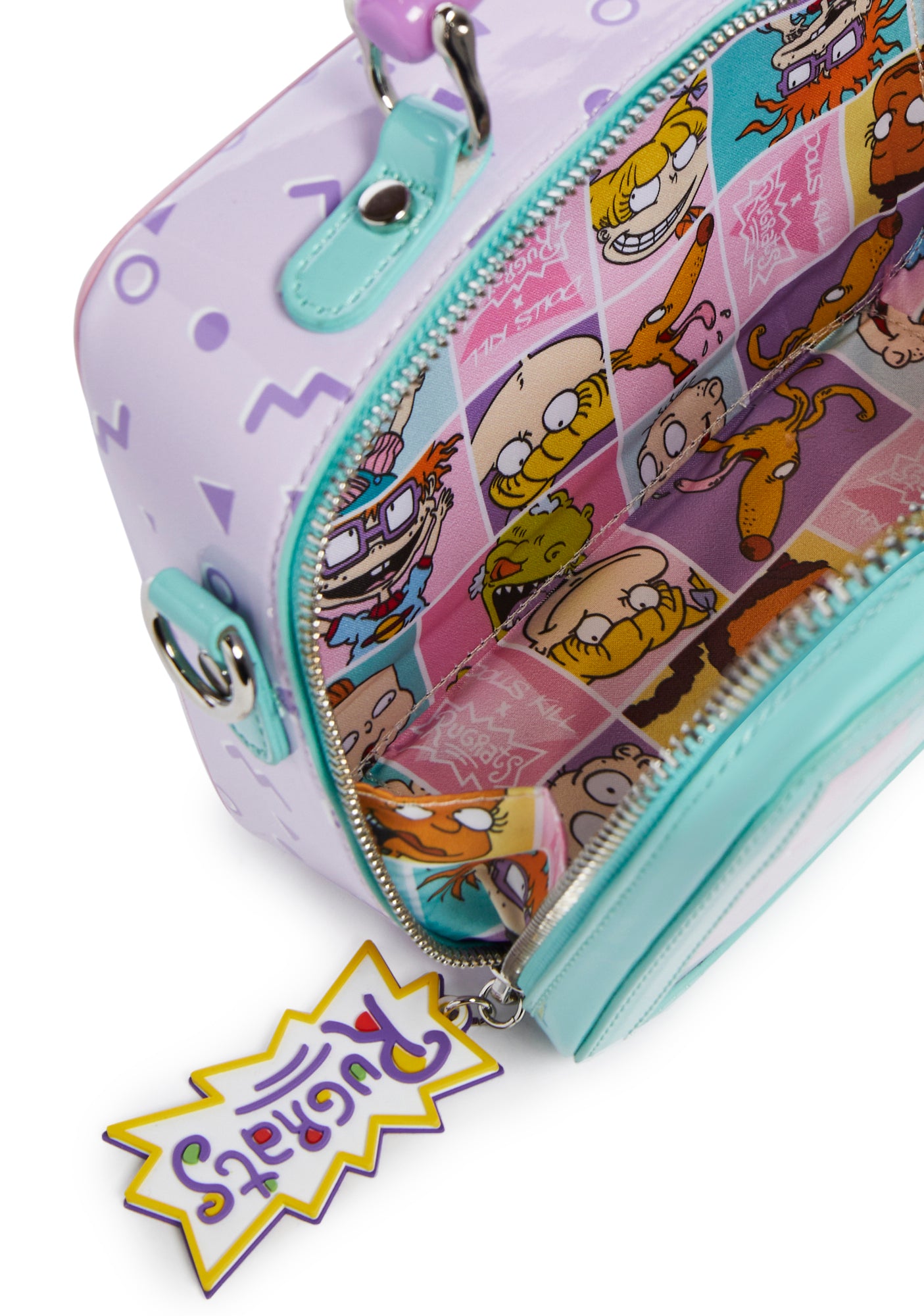 Dolls Kill x Rugrats Lunch Box Crossbody Bag- Multi