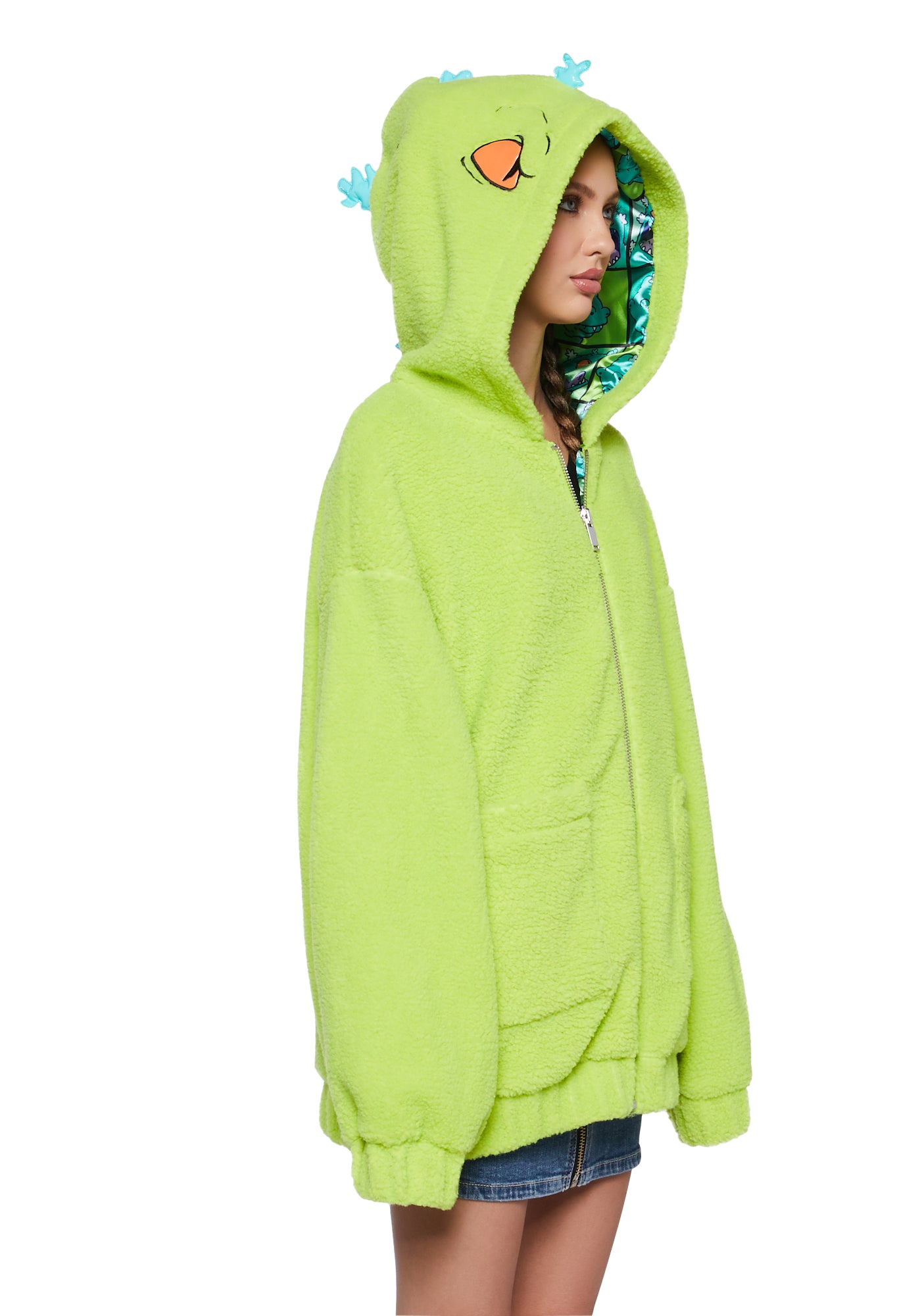Reptar pullover hoodie sweatshirt best sale