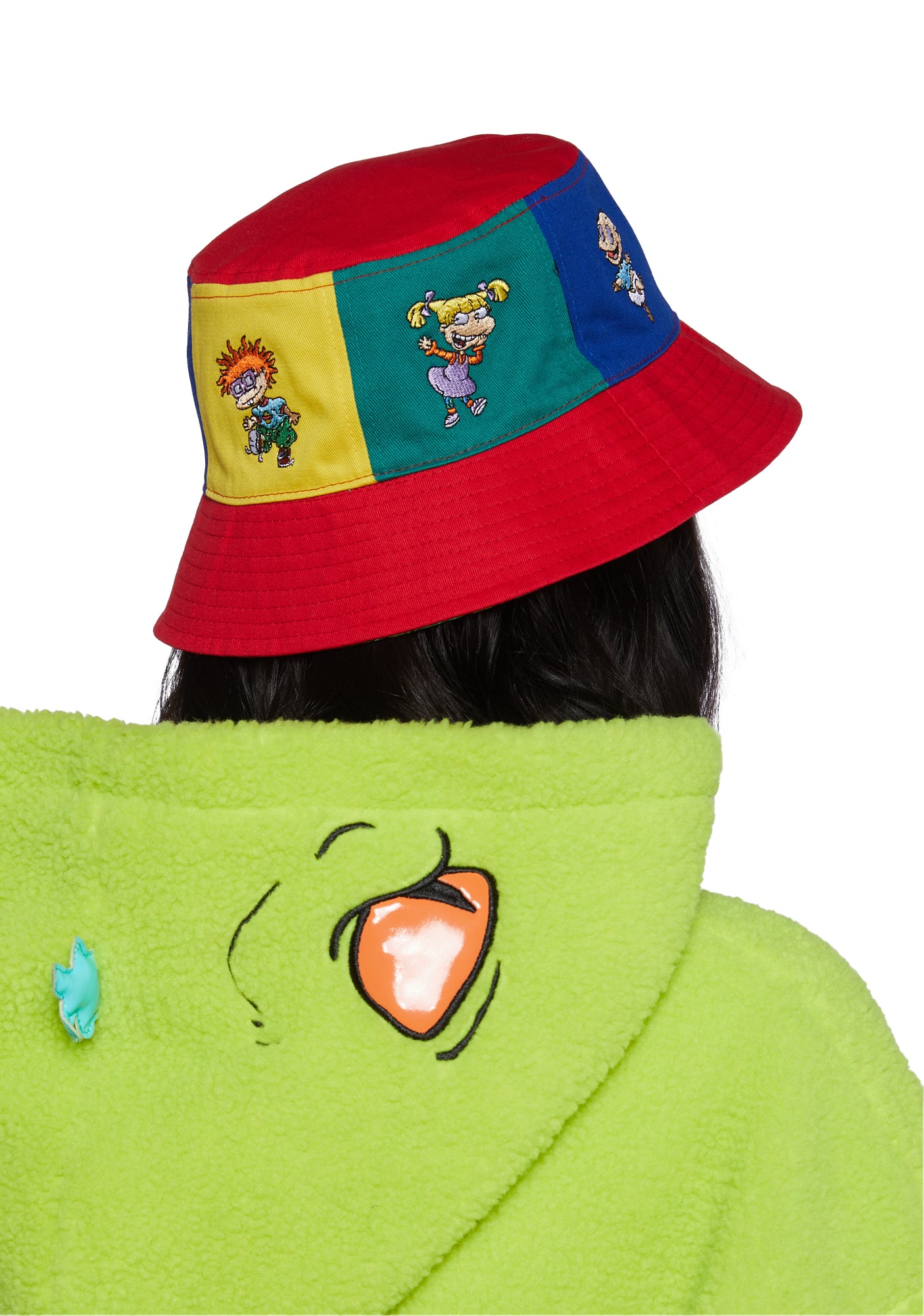 Dolls Kill x Rugrats Bucket Hat Multi