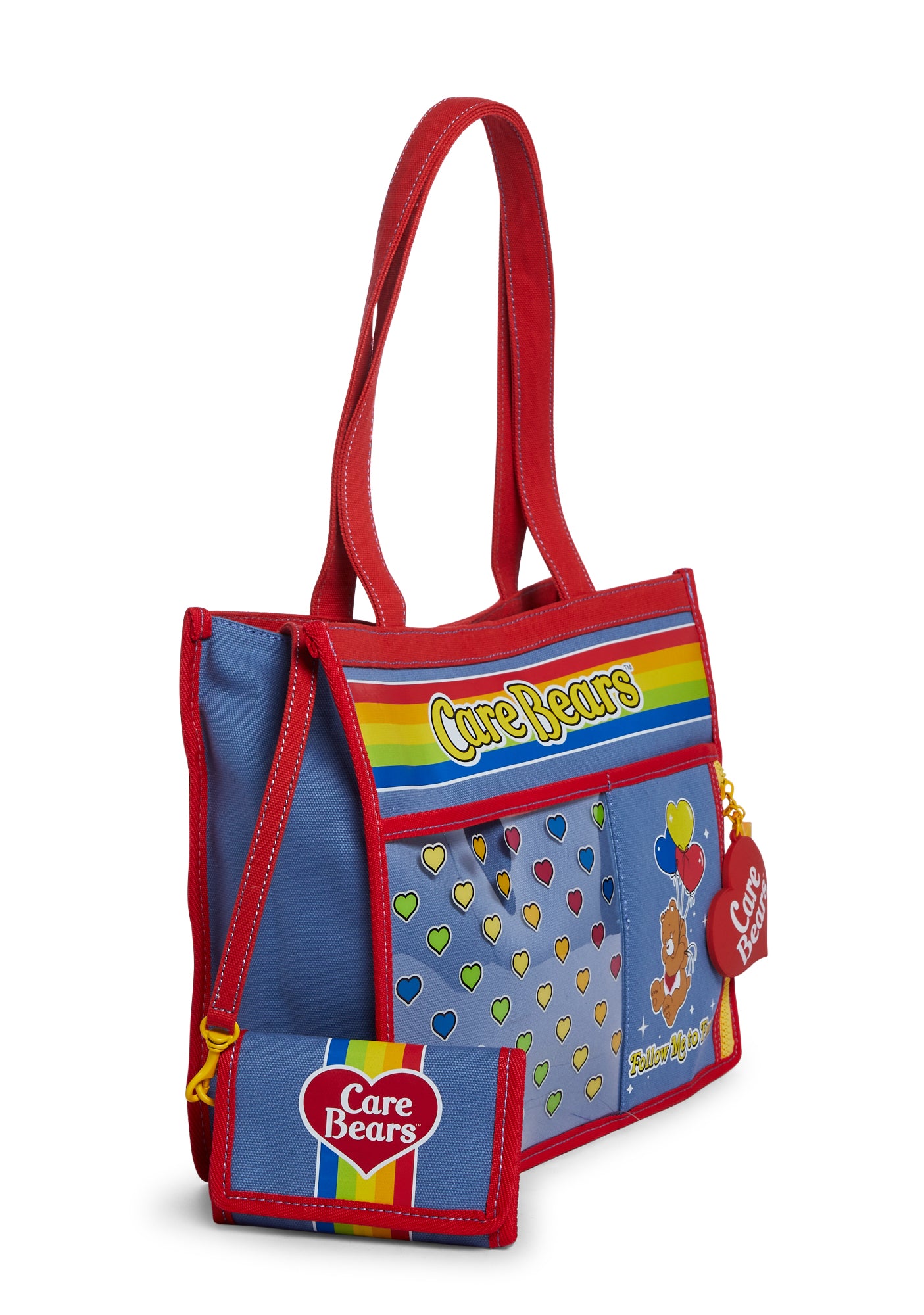 Dolls Kill x Care Bears Retro Mega Tote Bag - Blue