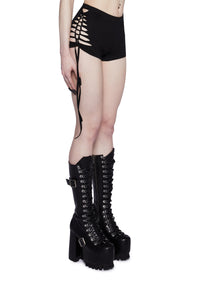 Thinking Rambunctious Shredded Shorts